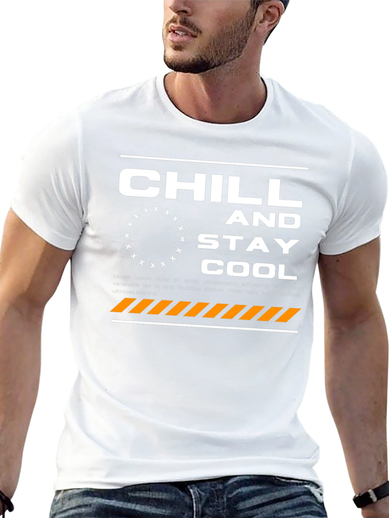 Chill and Stay Cool Graphic T-Shirt