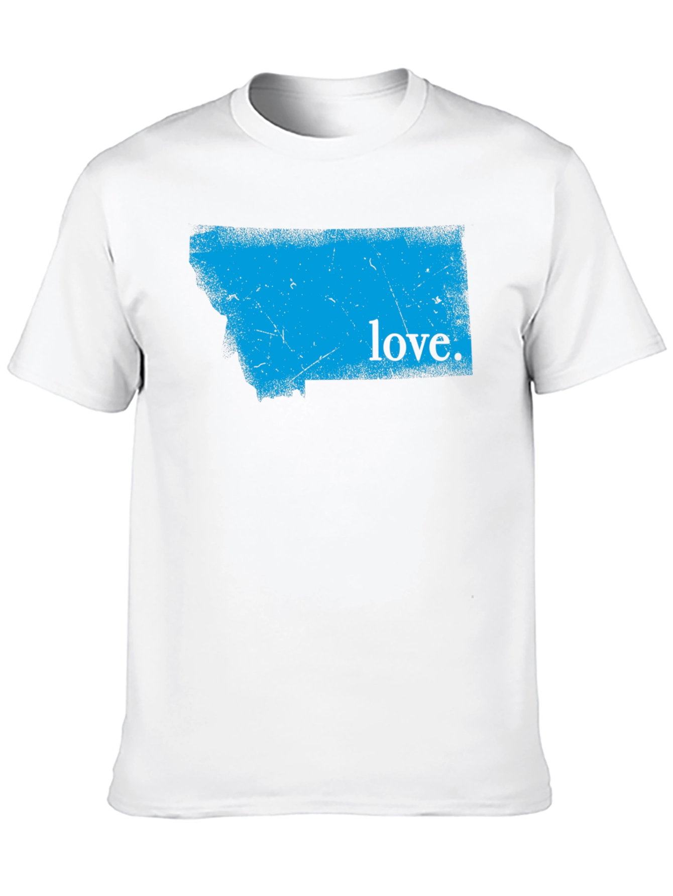 Montana Love Graphic T-Shirt - Mens Black Tee