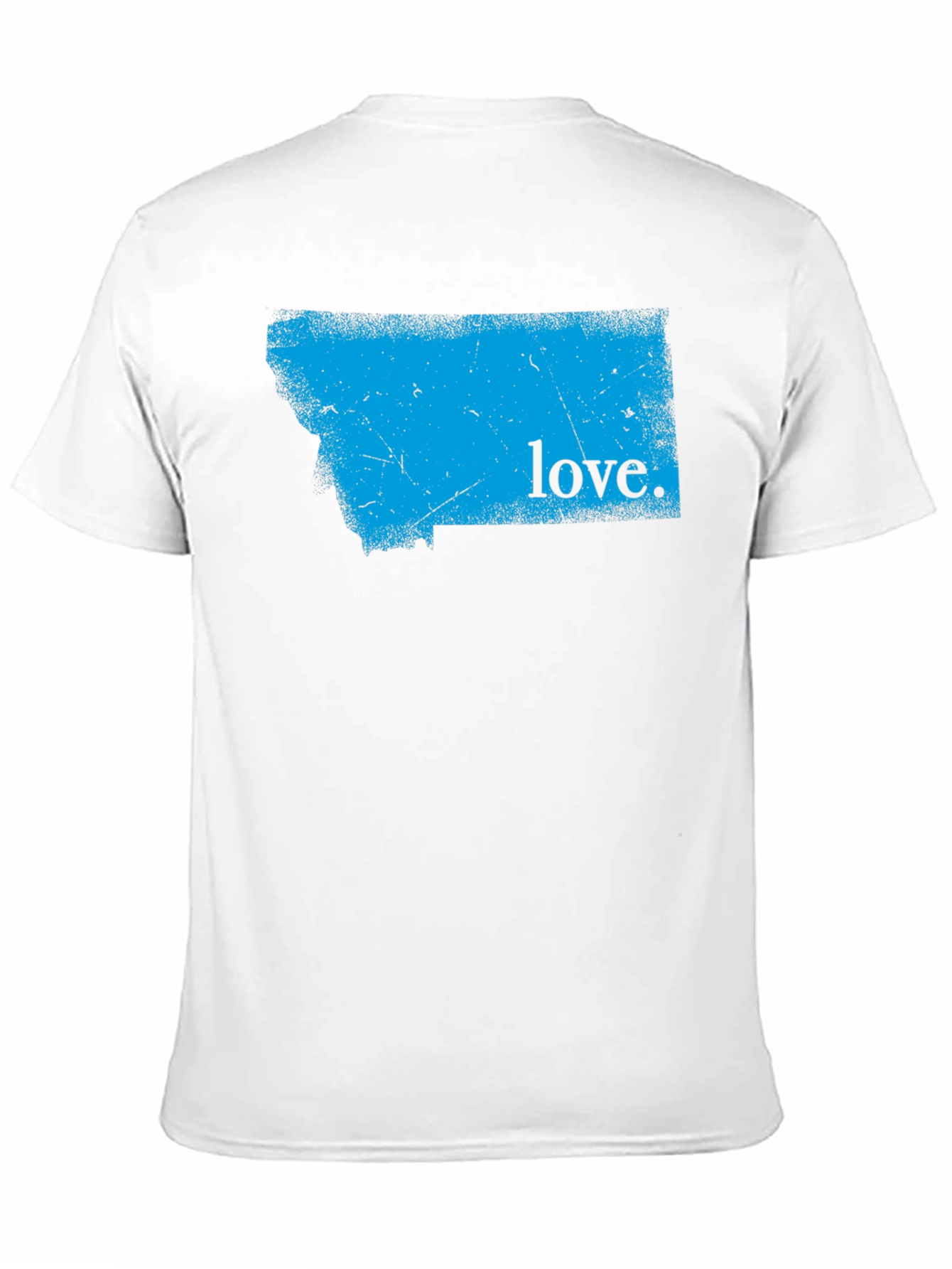 Montana Love Graphic T-Shirt - Mens Black Tee