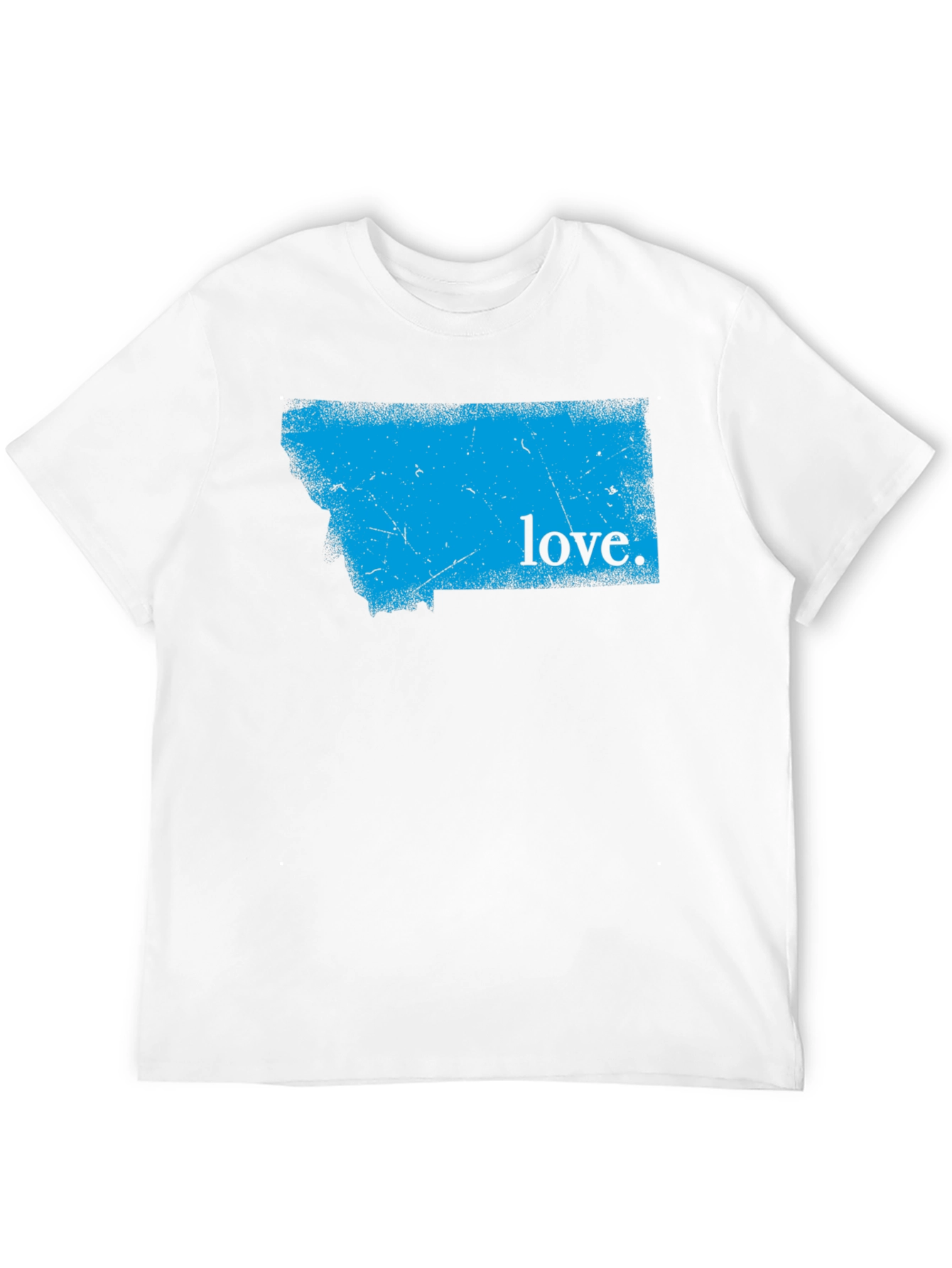 Montana Love Graphic T-Shirt - Mens Black Tee
