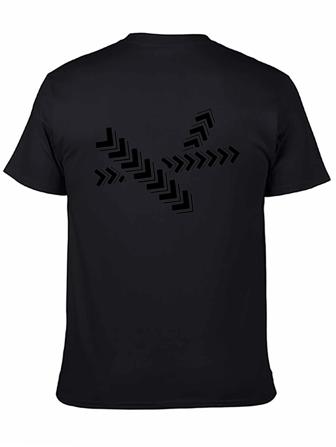 Arrow Design Black Tee