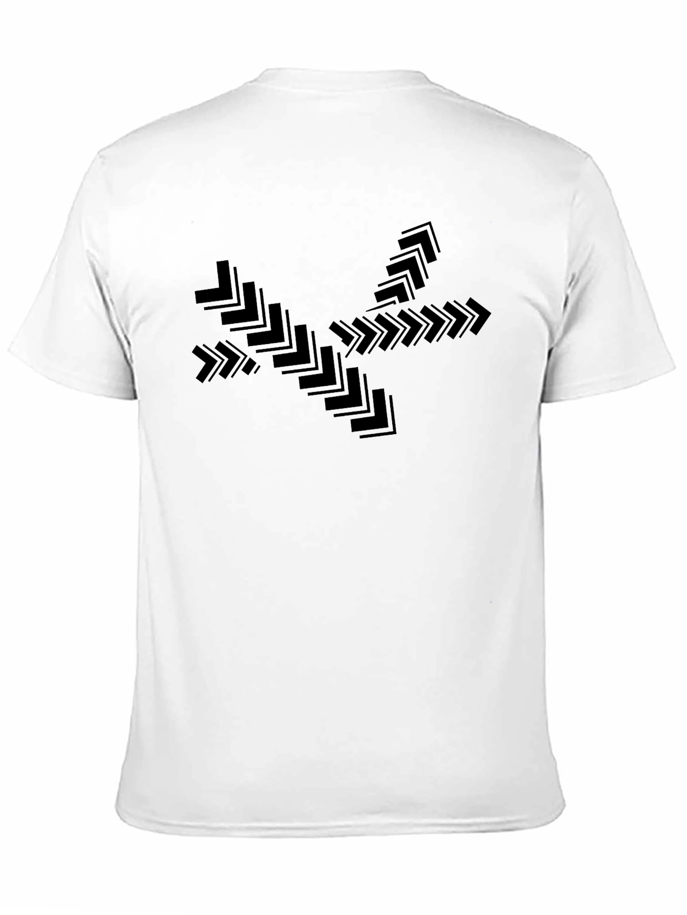 Arrow Design Black Tee