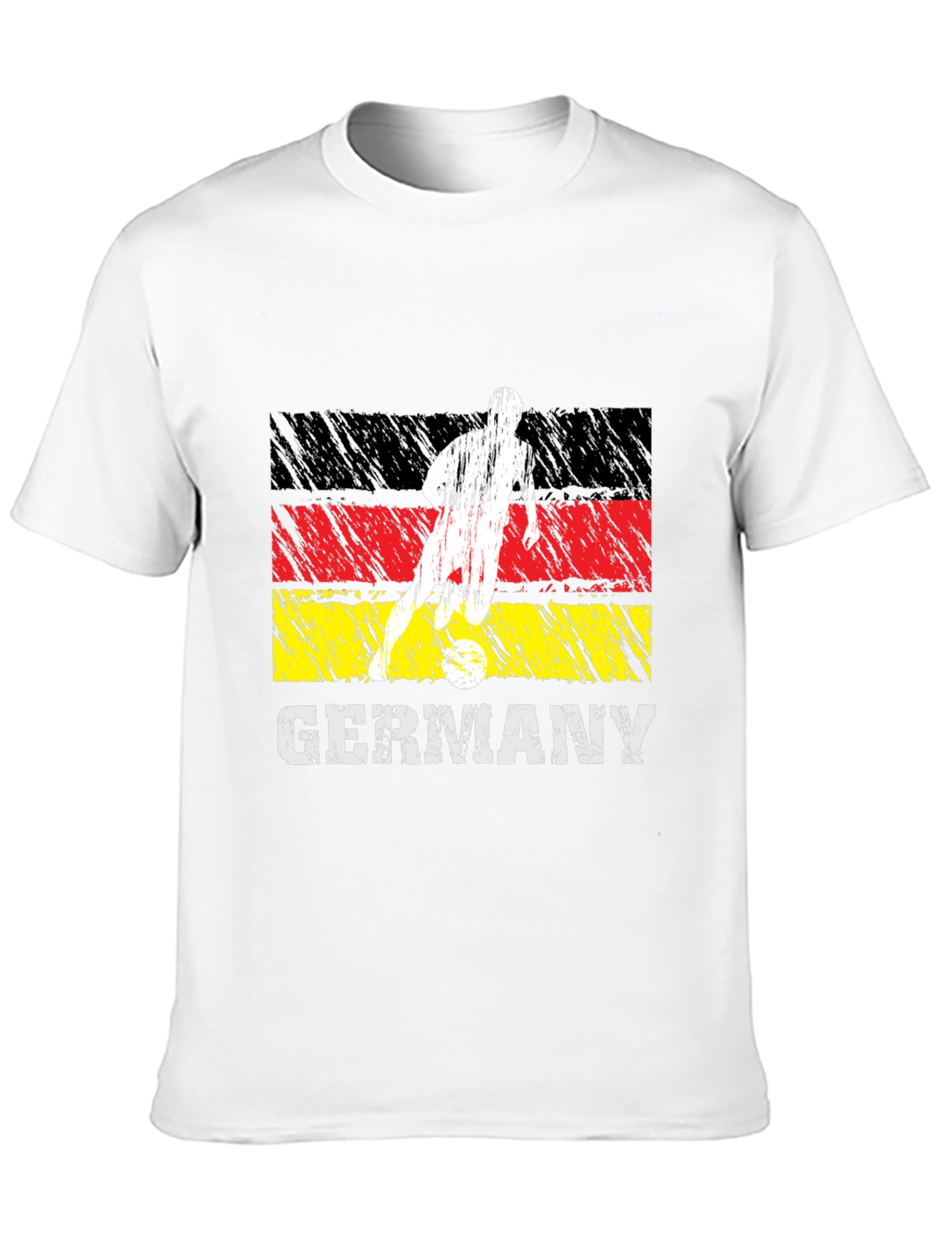 Germany Soccer T-Shirt - Mens Black Tee