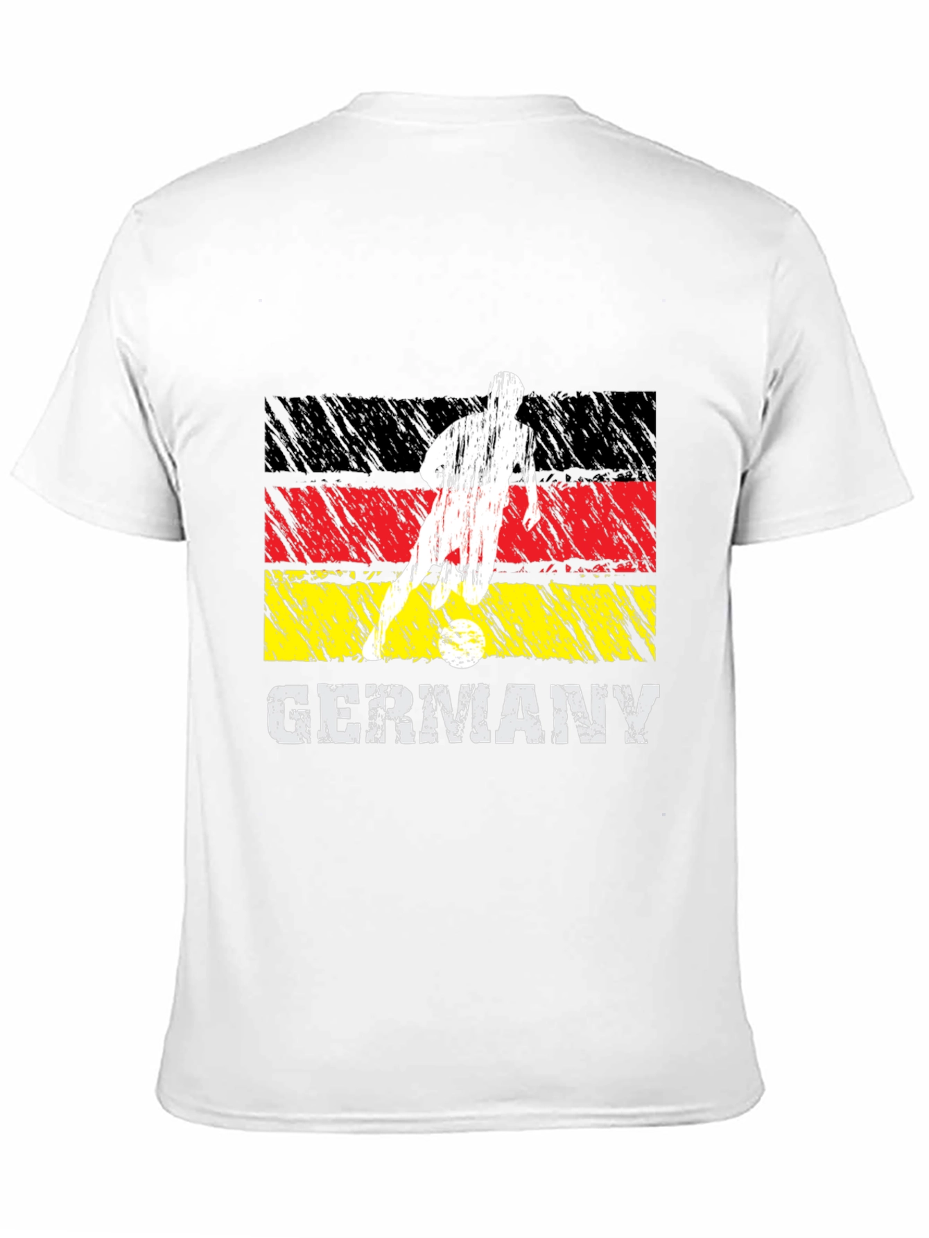 Germany Soccer T-Shirt - Mens Black Tee