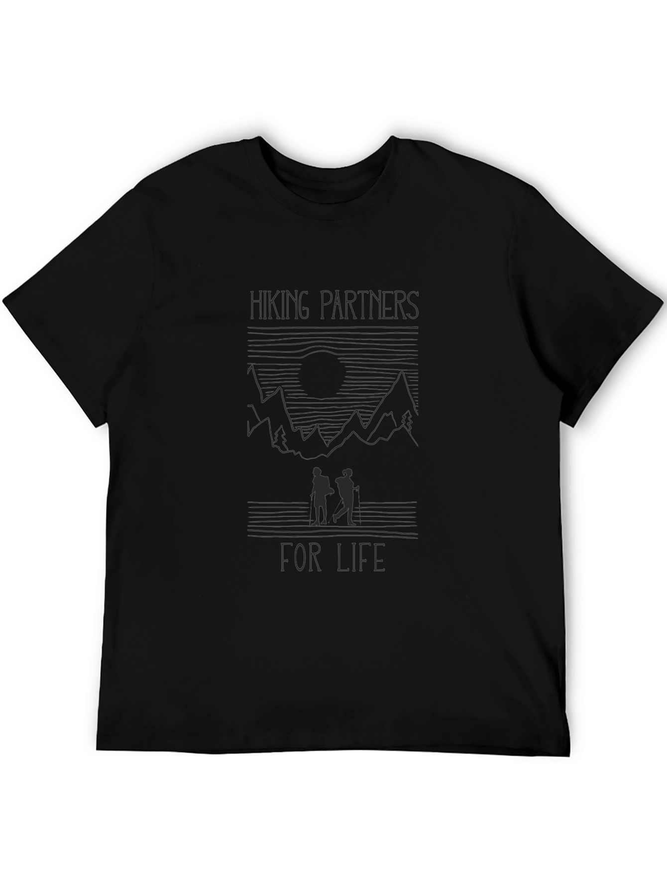 Hiking Partners For Life Graphic Tee