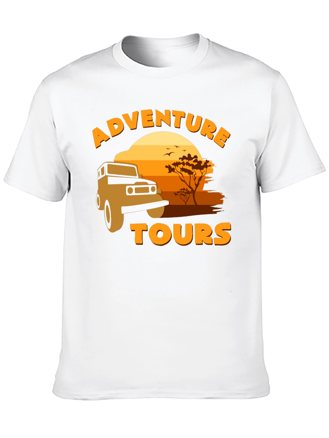 Adventure Tours T-Shirt - Safari Design