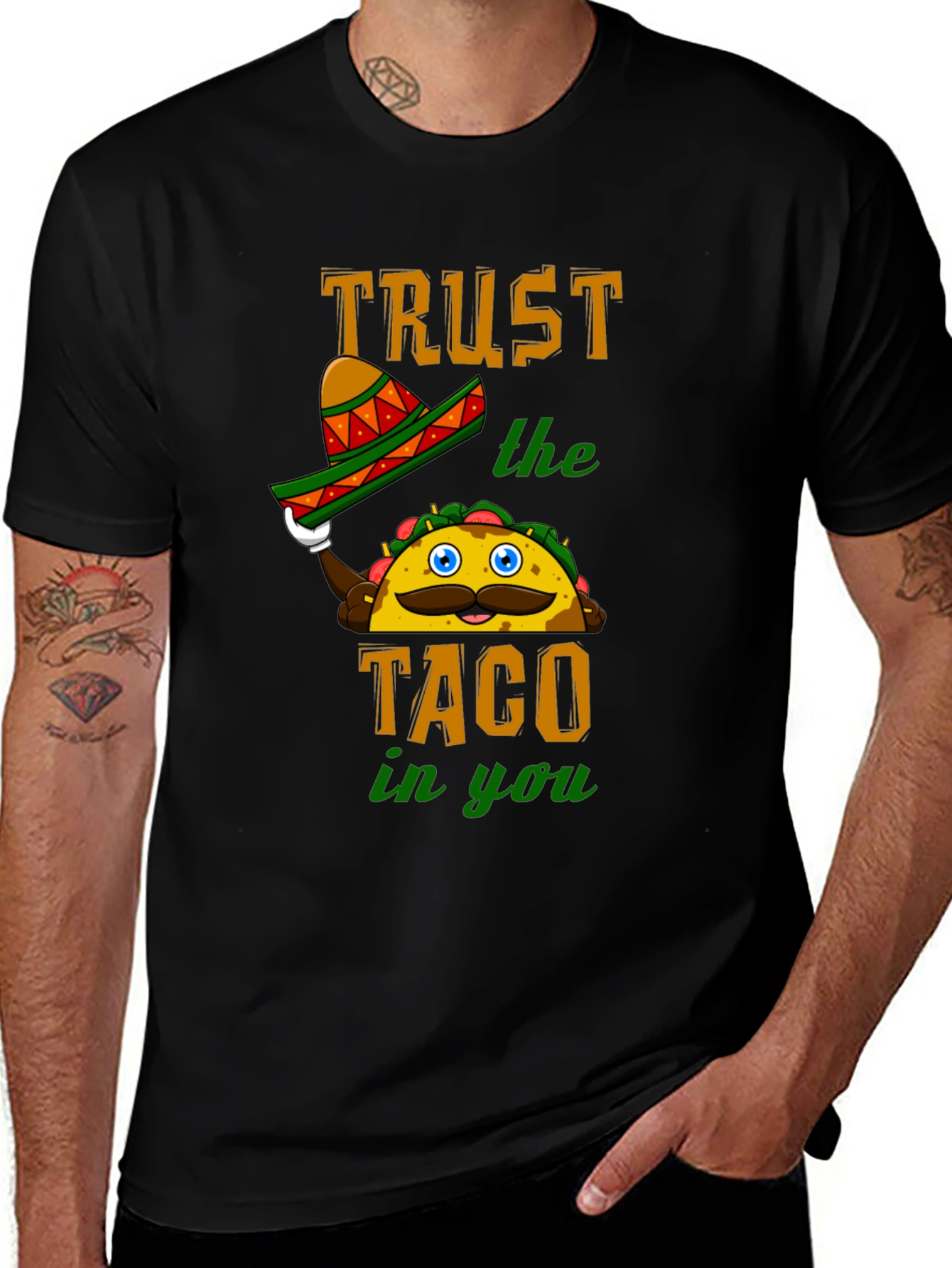 Trust the Taco T-Shirt - Funny Food Tee
