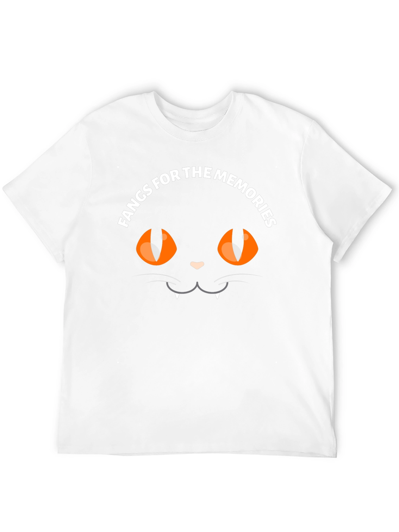 Fangs for the Memories Black Cat T-Shirt