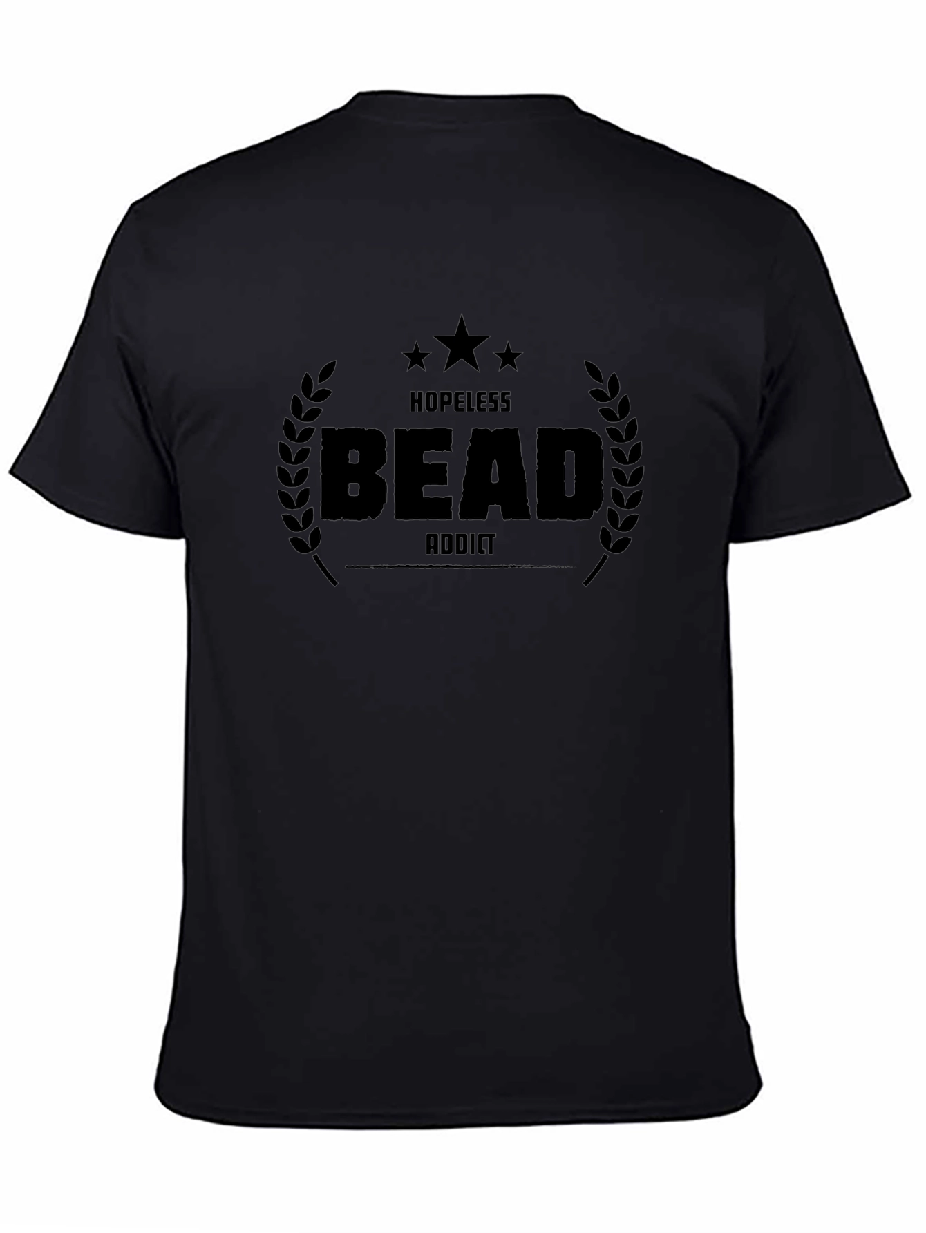 Hopeless Bead Addict Black T-Shirt