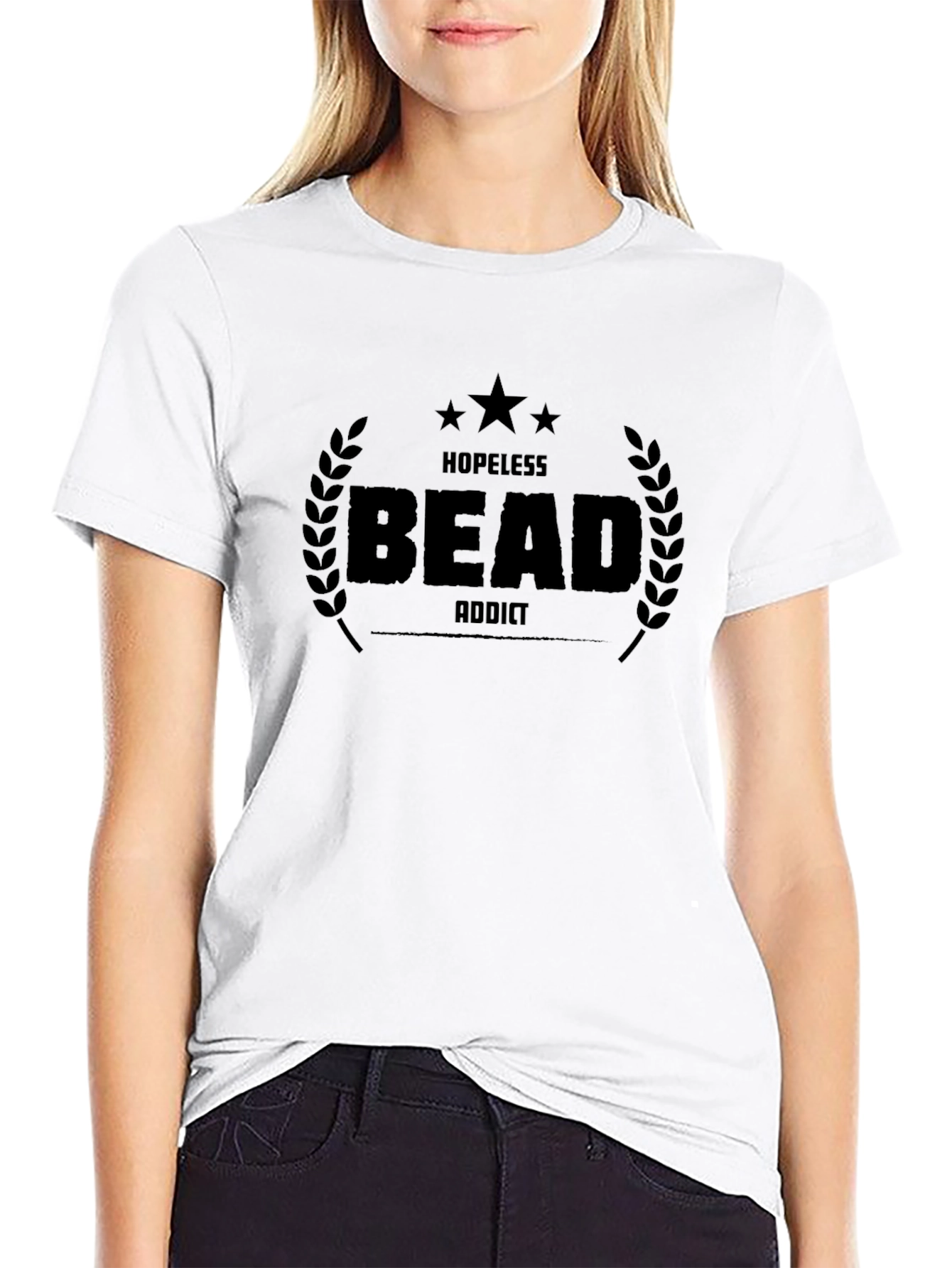 Hopeless Bead Addict Black T-Shirt