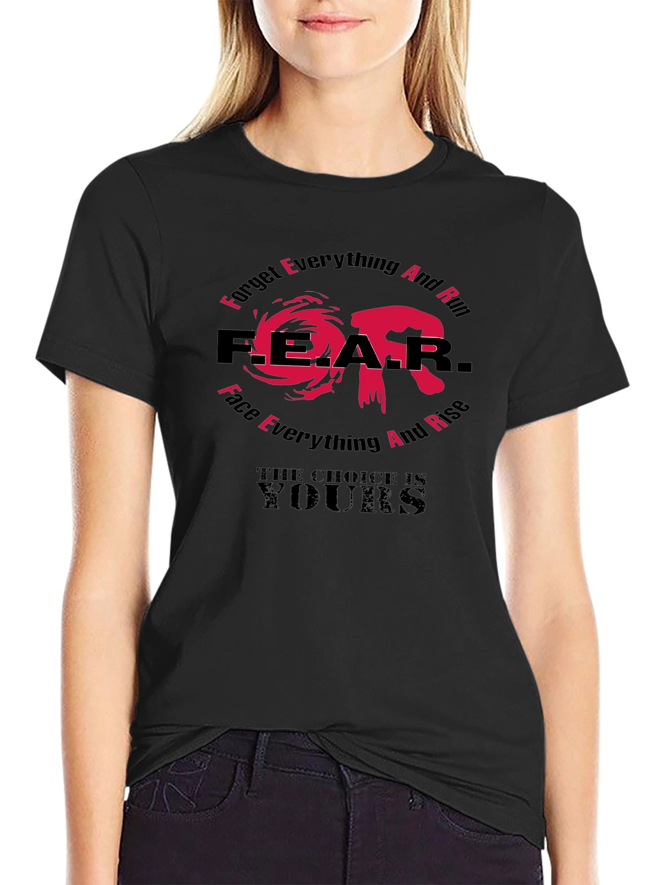 Motivational FEAR Graphic Tee