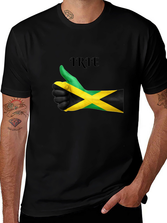 Irie Jamaica Flag Thumbs Up T-Shirt