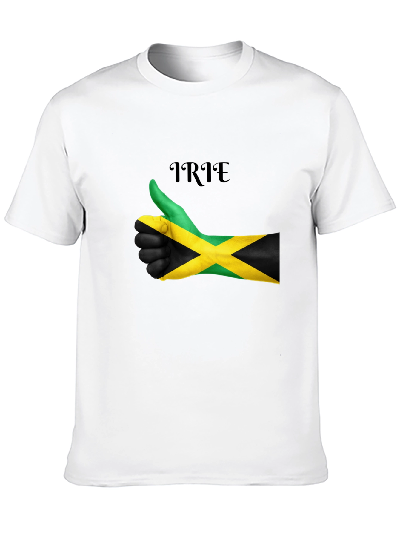 Irie Jamaica Flag Thumbs Up T-Shirt