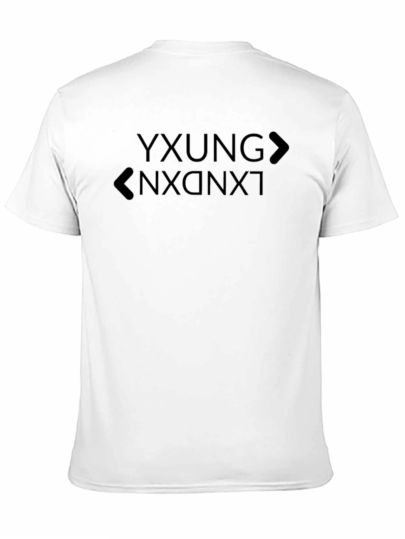 YXUNG NXNXT Graphic Tee - Black Casual Cotton Shirt