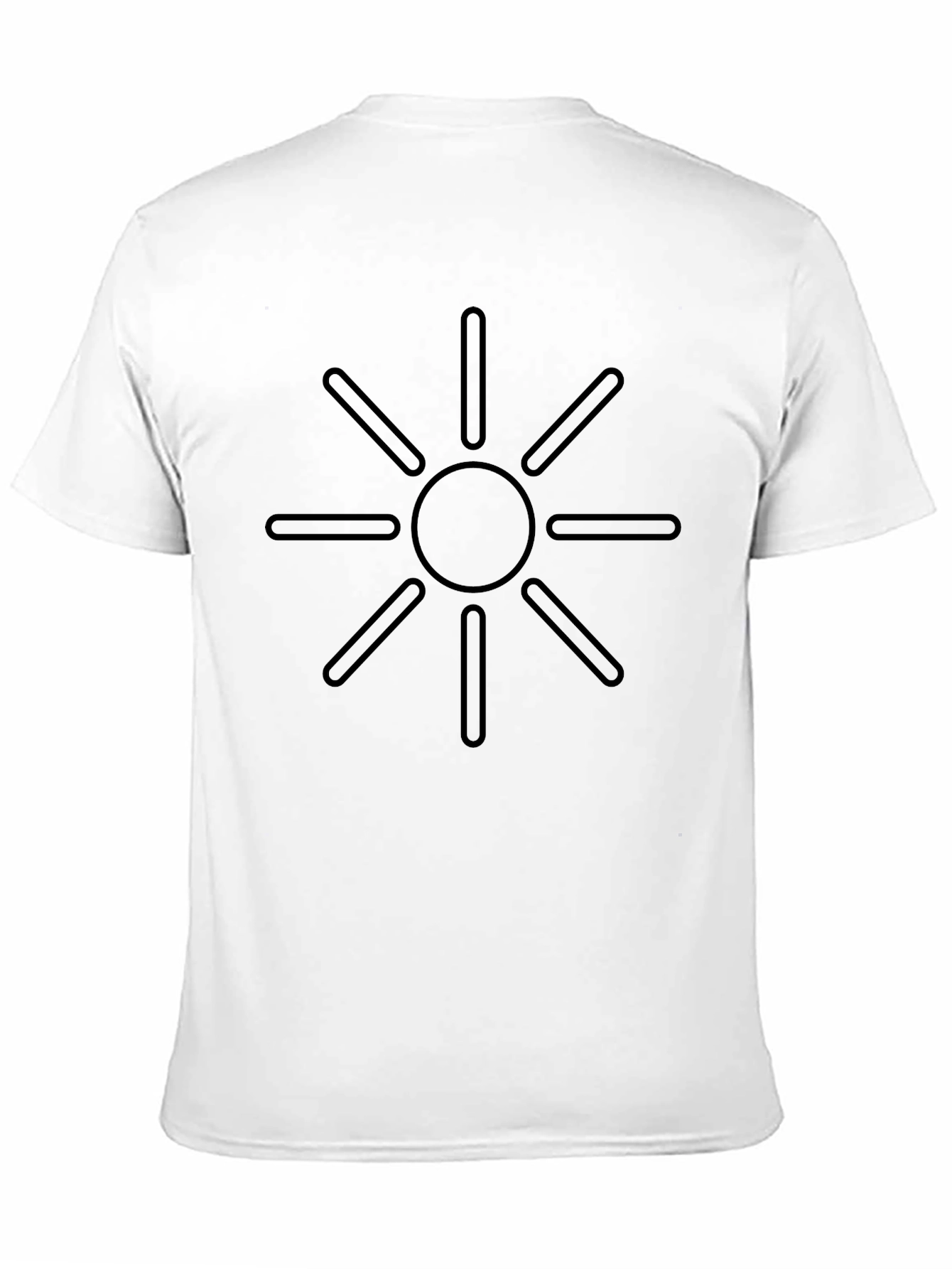 Black Sun Graphic Tee - Stylish Casual Wear