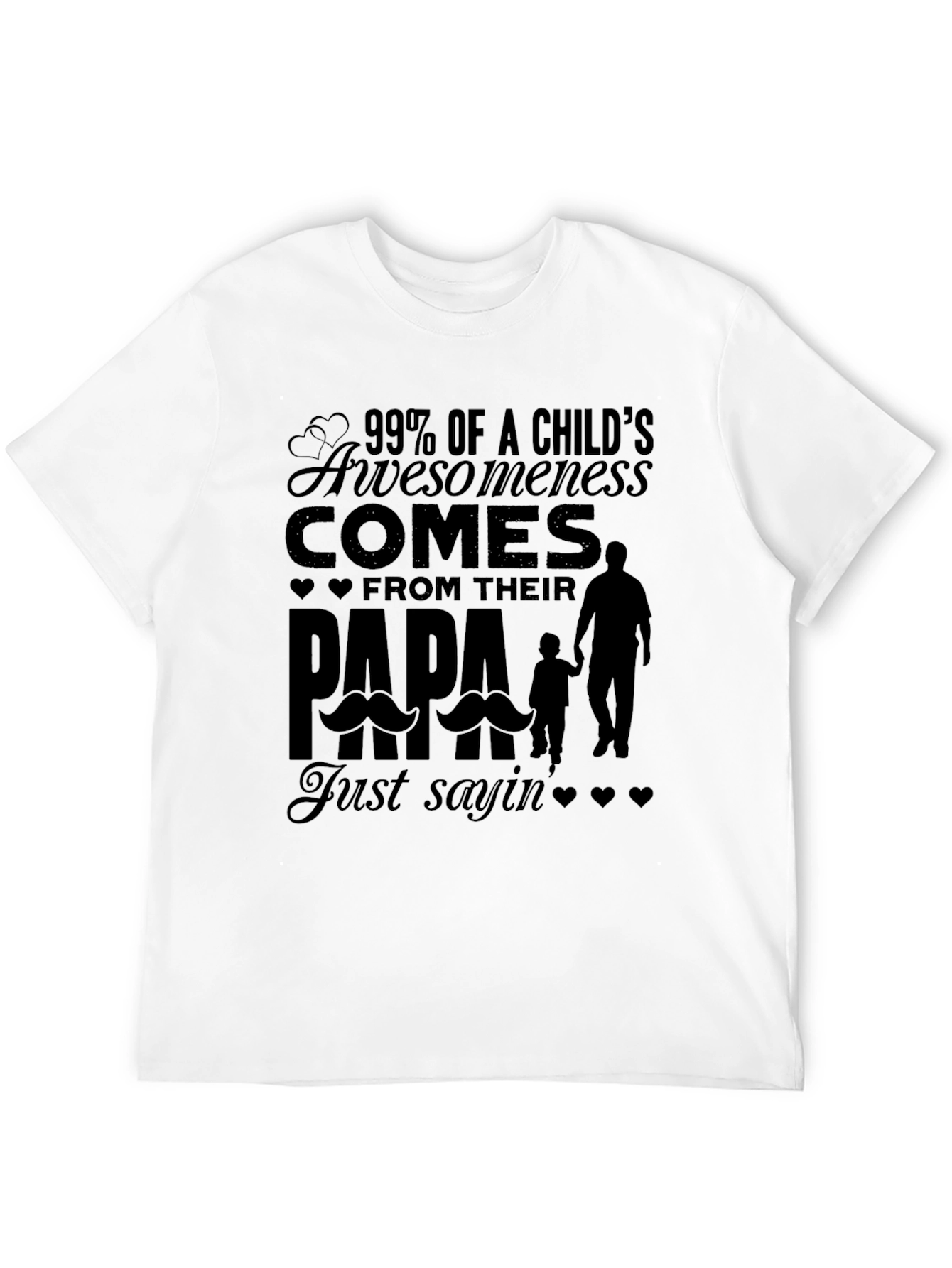 Awesome Papa T-Shirt - Fathers Day Gift