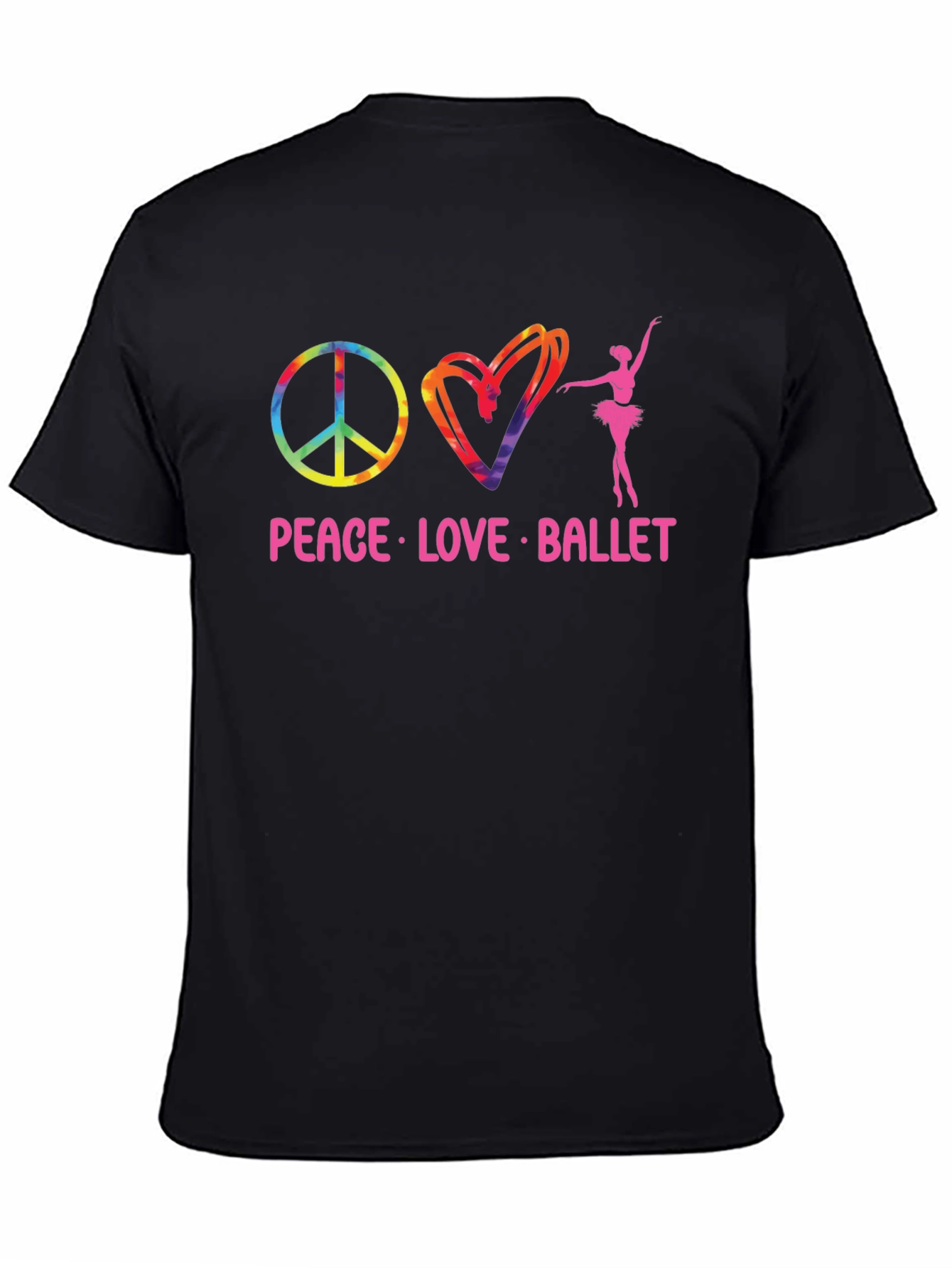 Peace Love Ballet T-Shirt - Soft Cotton Tee