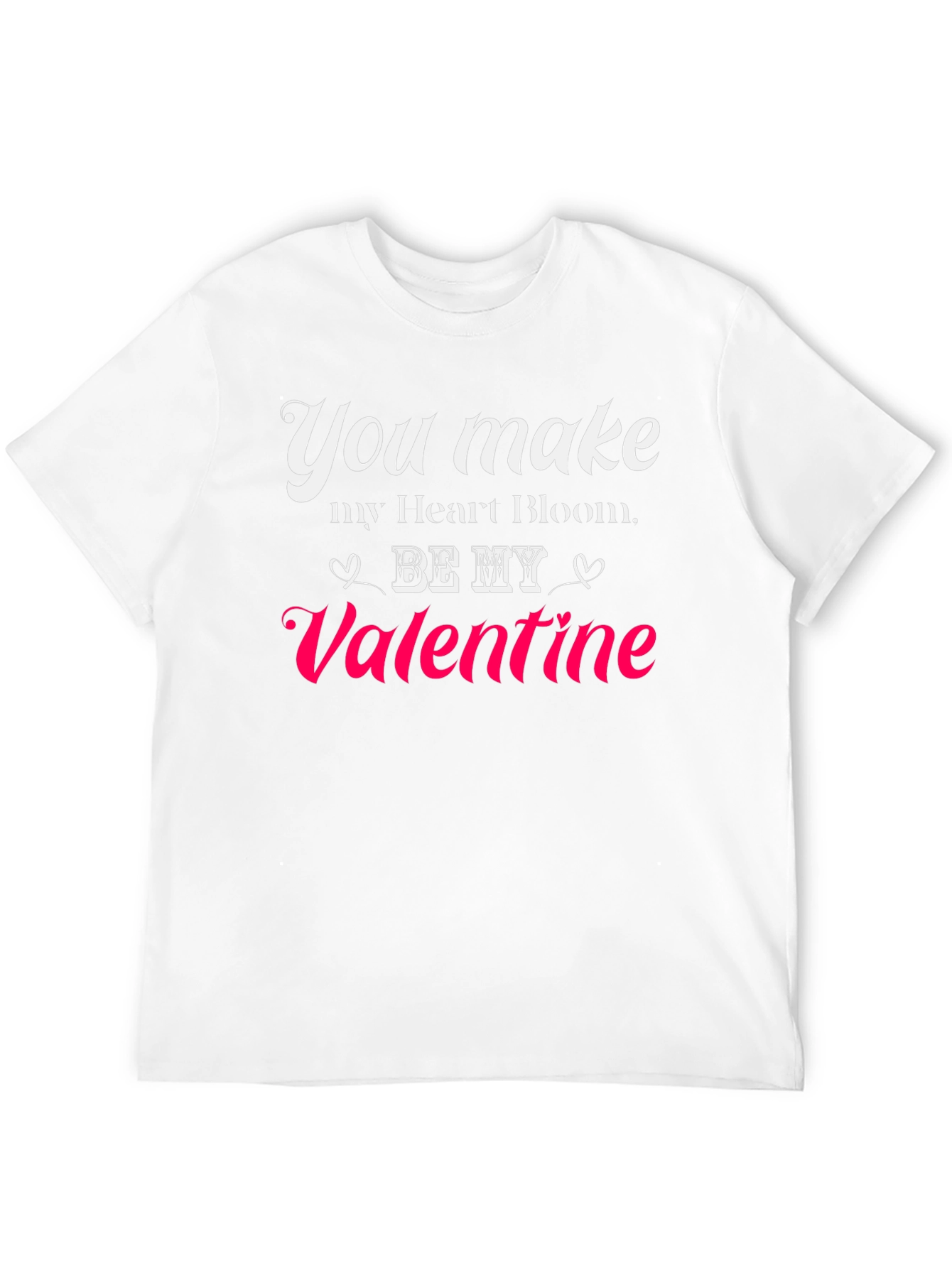 You Make My Heart Bloom Valentines Day T-Shirt