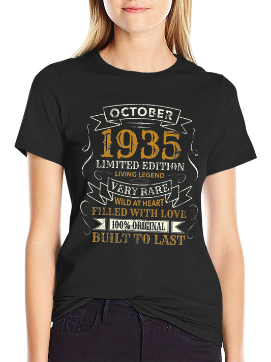 October 1935 Limited Edition Living Legend T-Shirt
