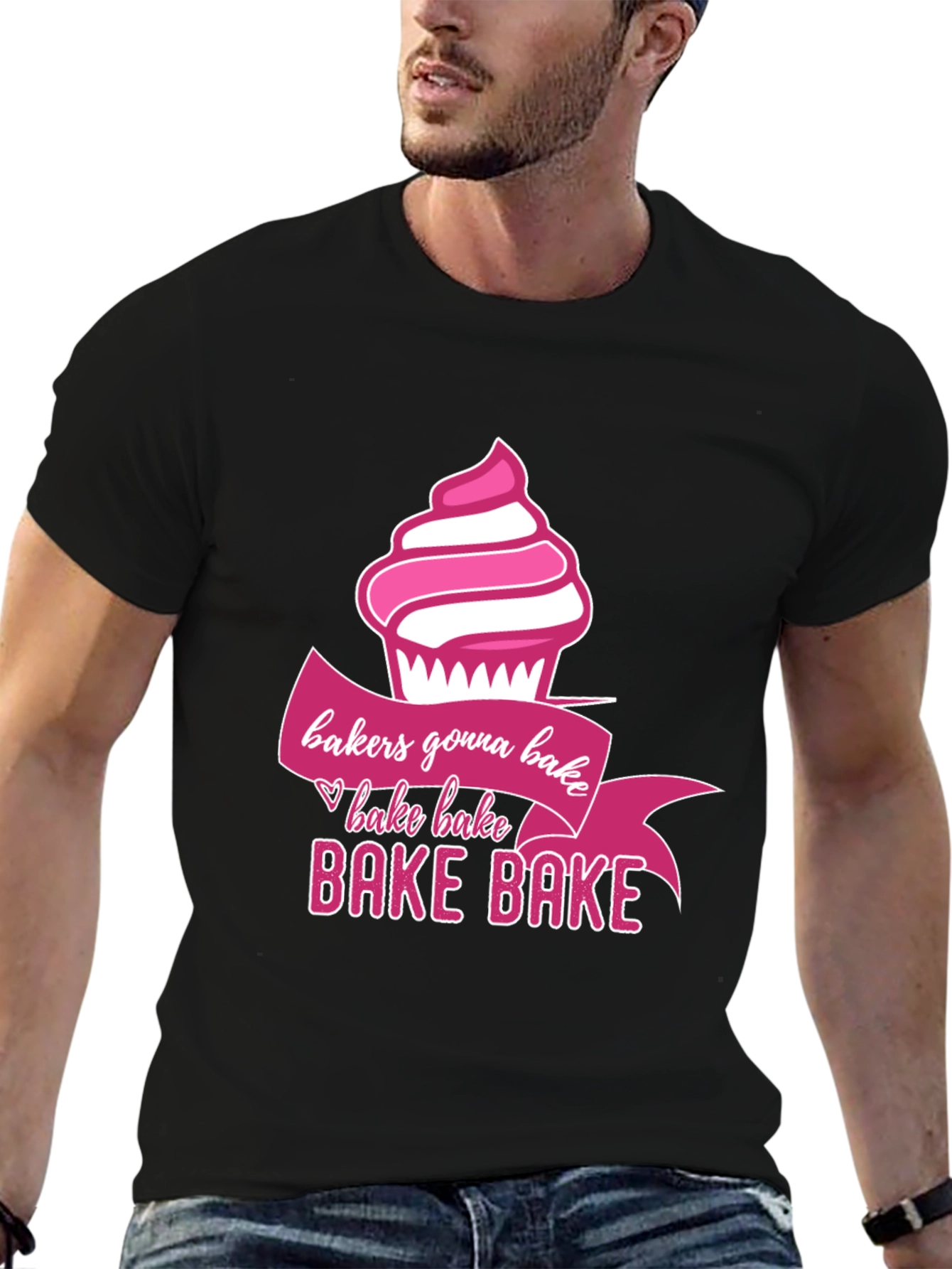 Bakers Gonna Bake T-Shirt Cupcake Design