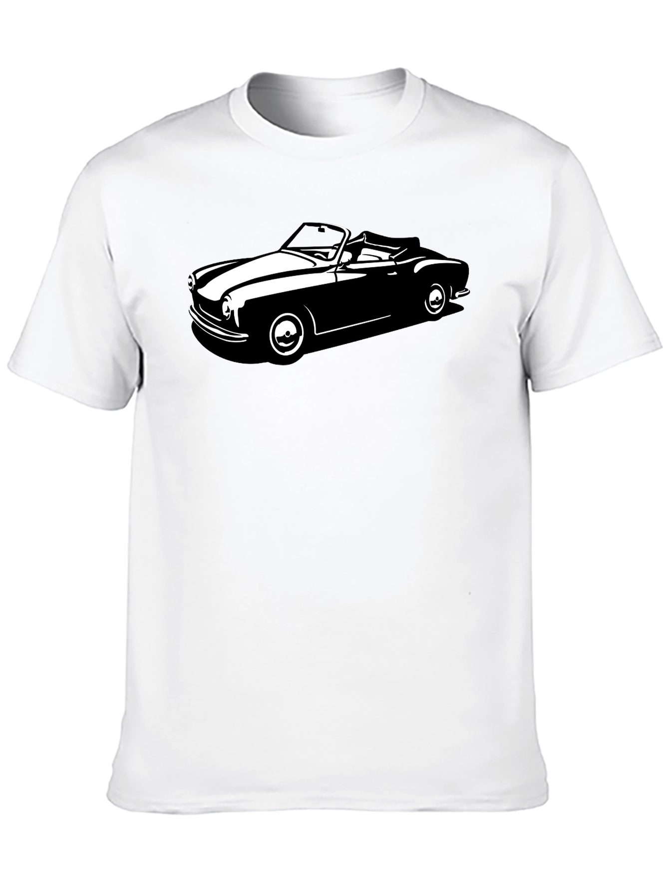 Classic Car Graphic Tee - Black