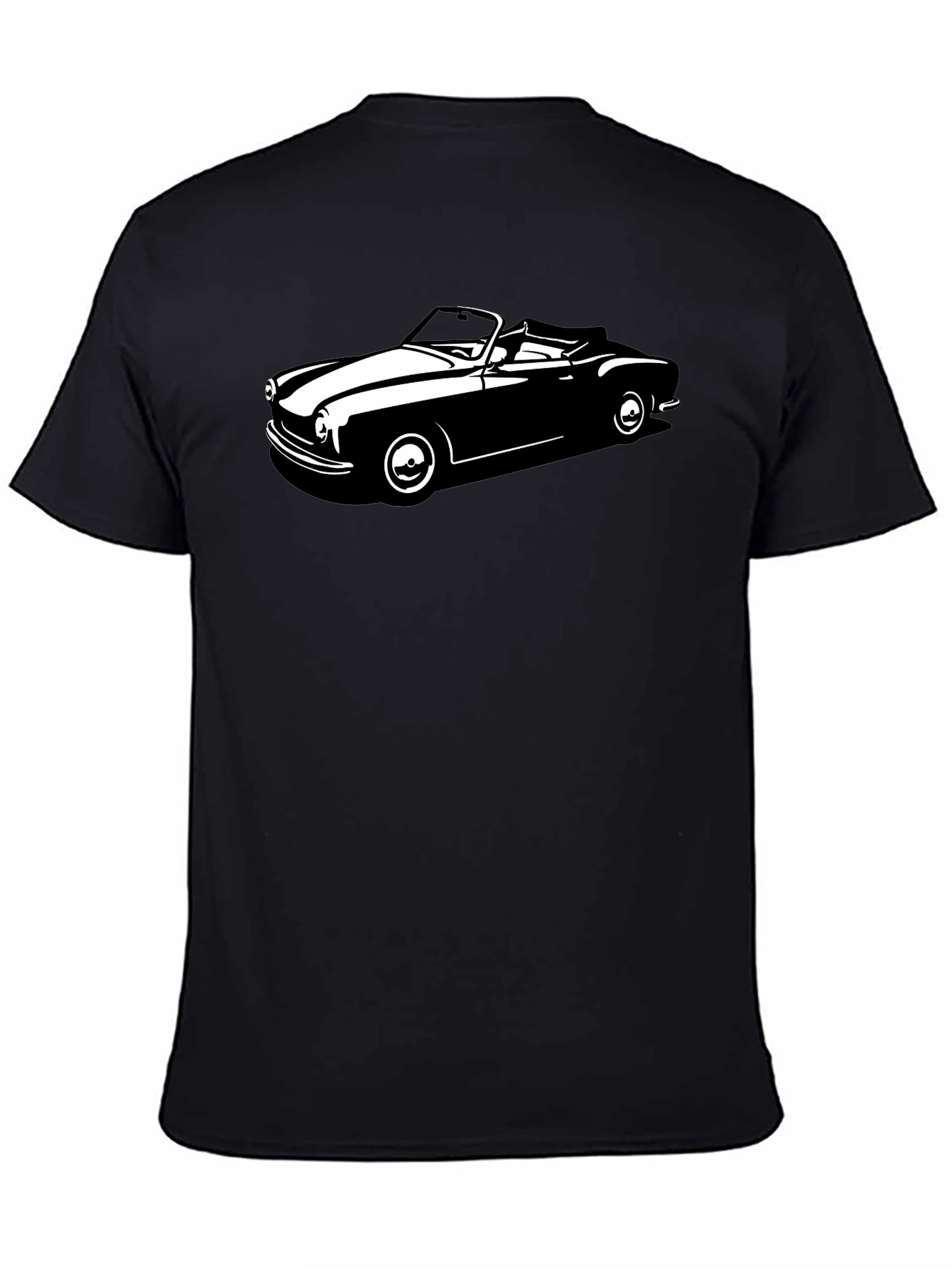 Classic Car Graphic Tee - Black