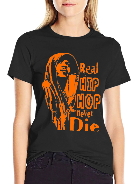 Real Hip Hop Never Die Graphic Tee