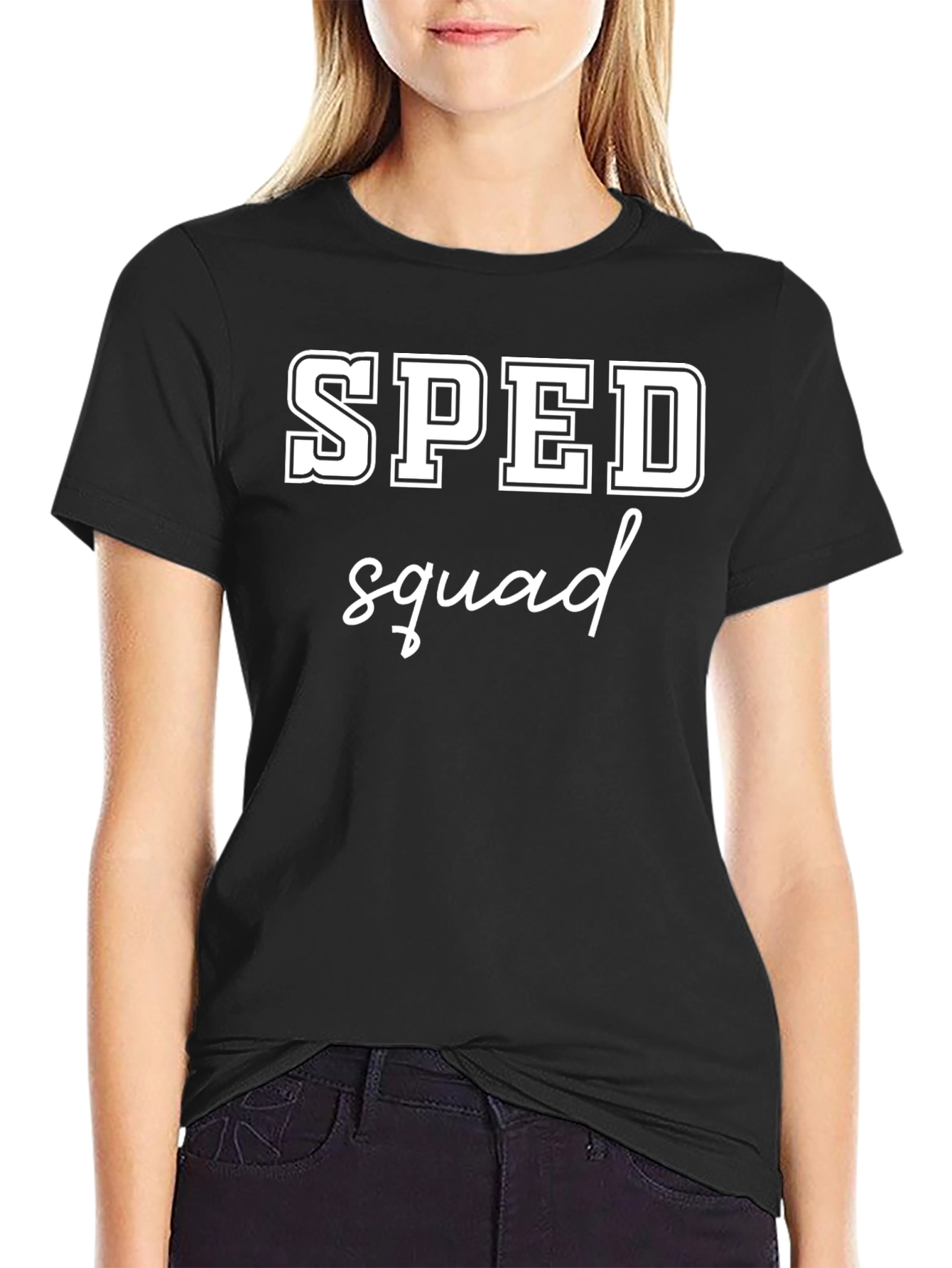 SPED Squad Black T-Shirt