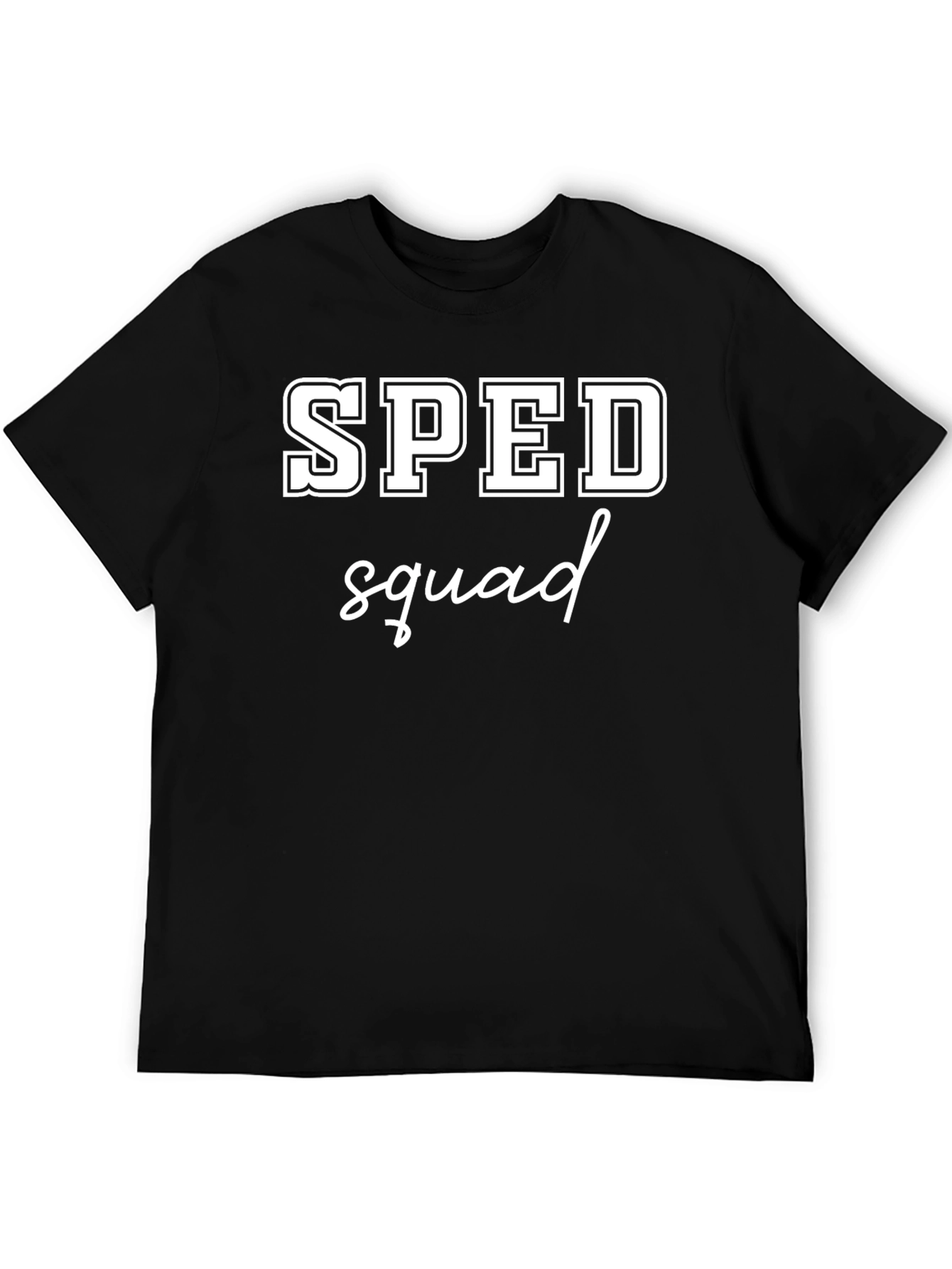 SPED Squad Black T-Shirt