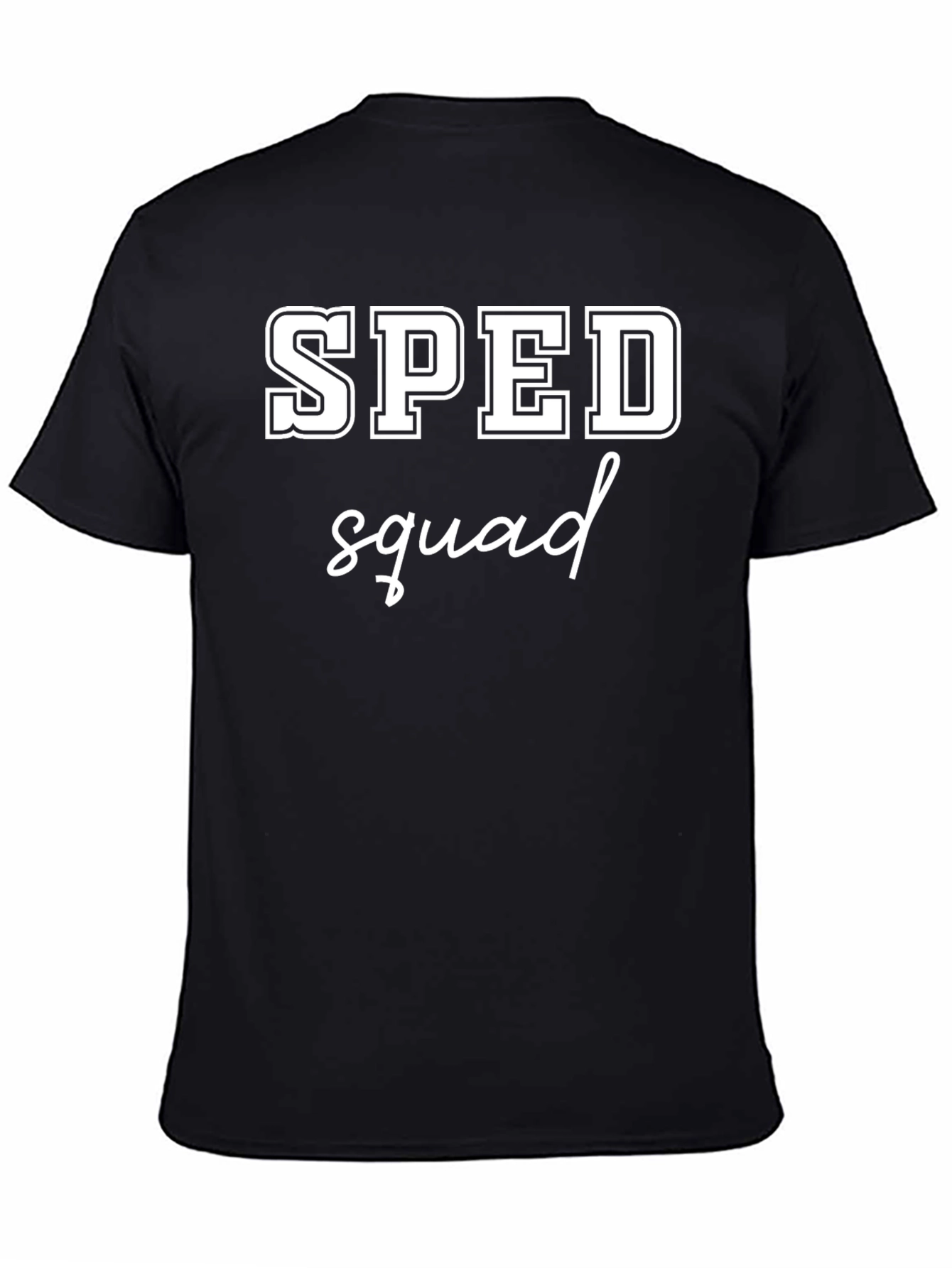 SPED Squad Black T-Shirt