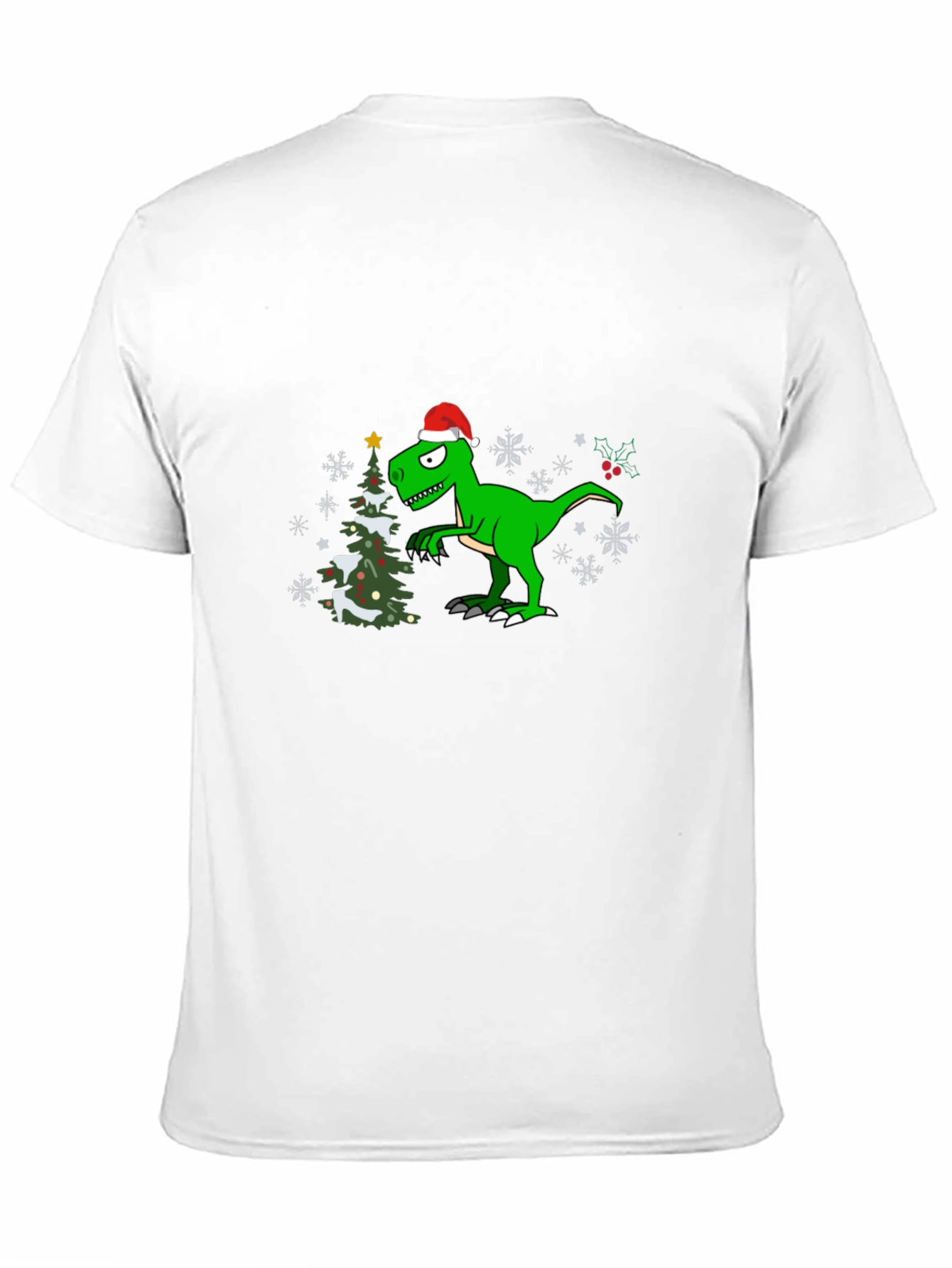 Festive Dinosaur Christmas T-Shirt