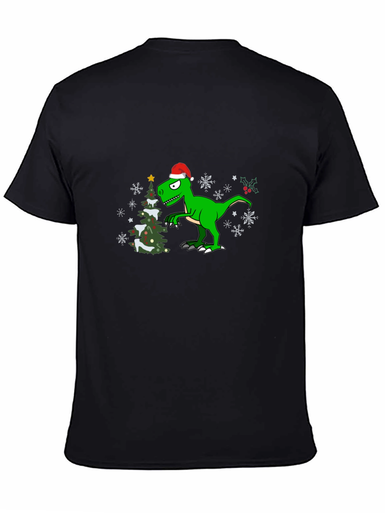 Festive Dinosaur Christmas T-Shirt