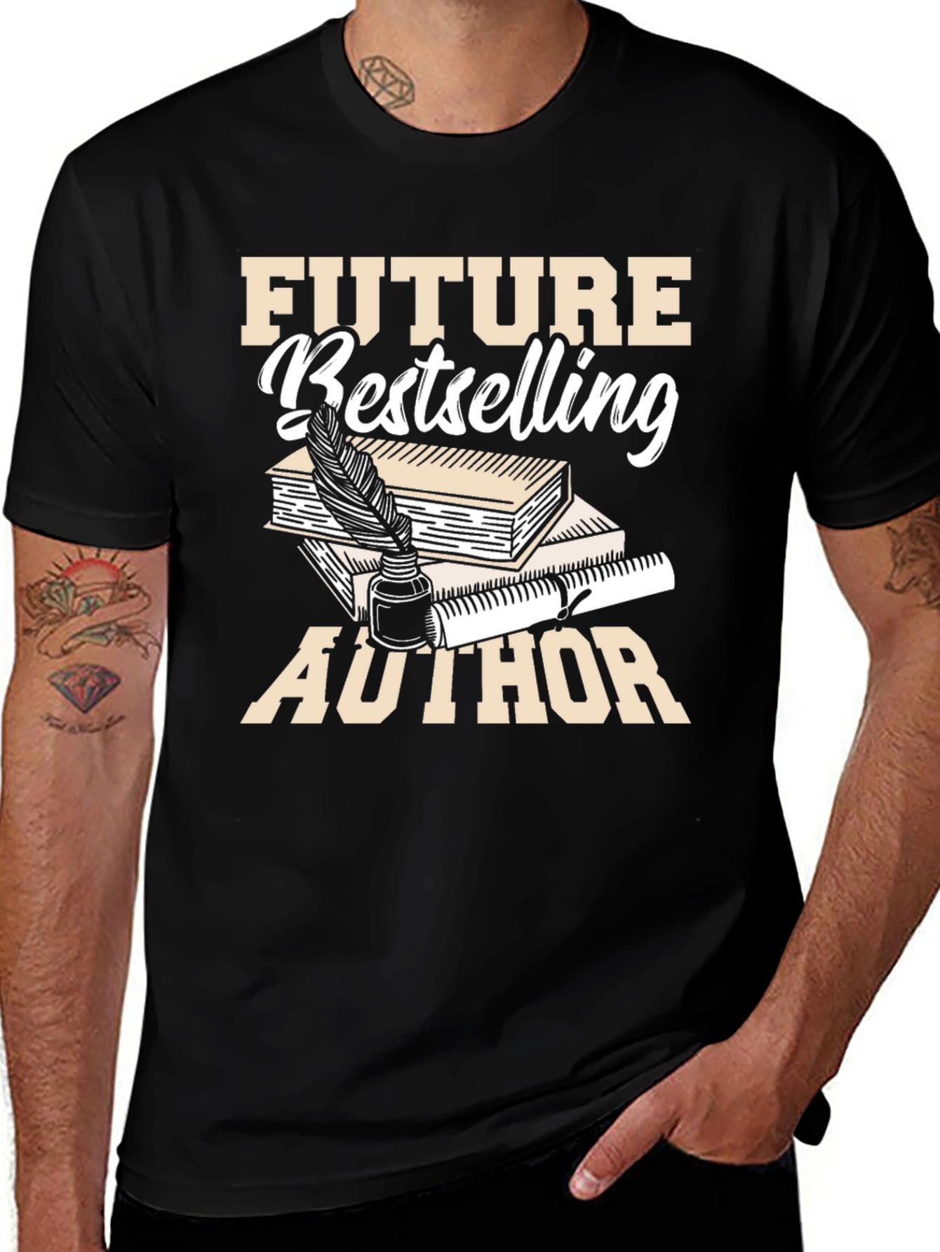 Future Bestselling Author Graphic Tee