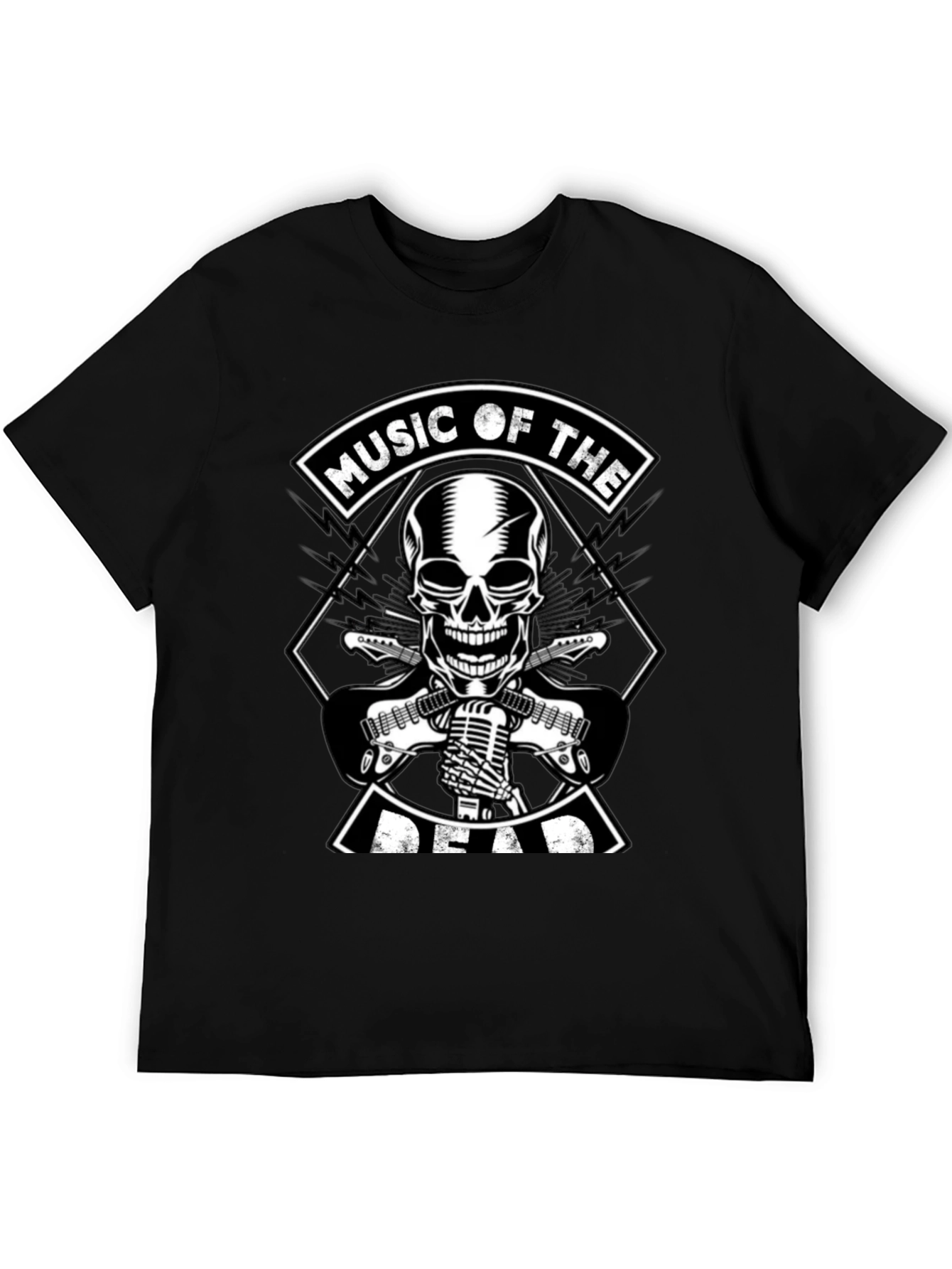 Music of the Dead Graphic T-Shirt - Rock On!