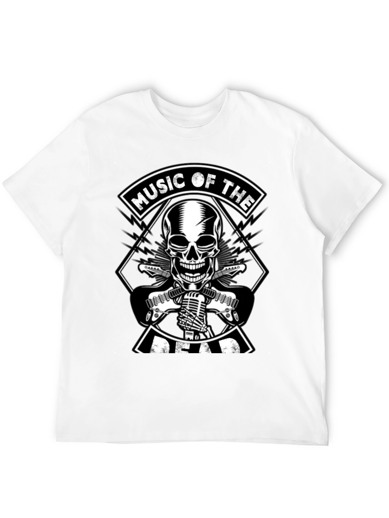 Music of the Dead Graphic T-Shirt - Rock On!
