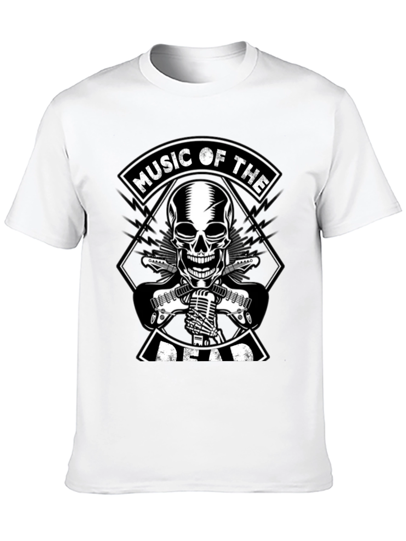 Music of the Dead Graphic T-Shirt - Rock On!