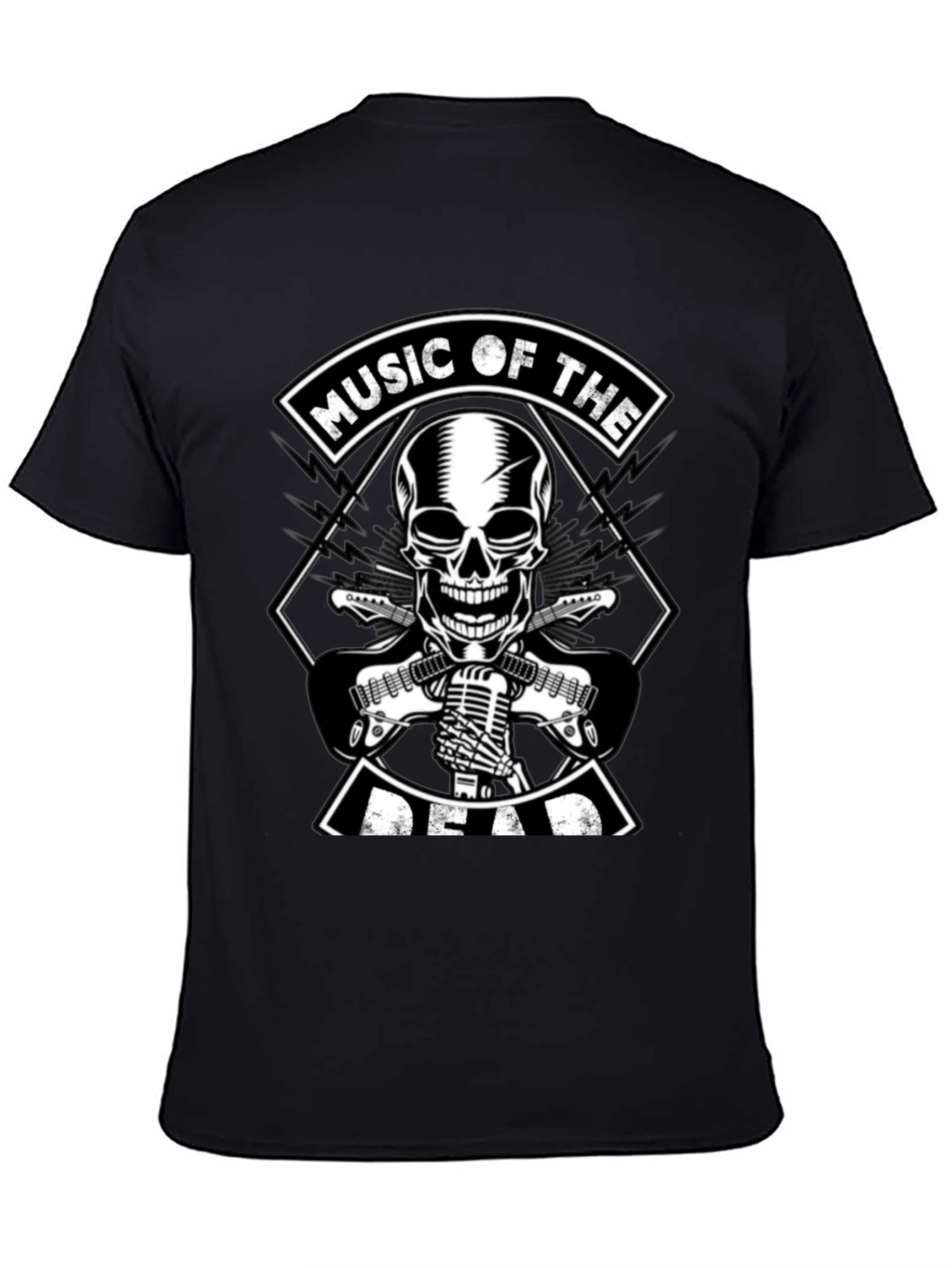 Music of the Dead Graphic T-Shirt - Rock On!
