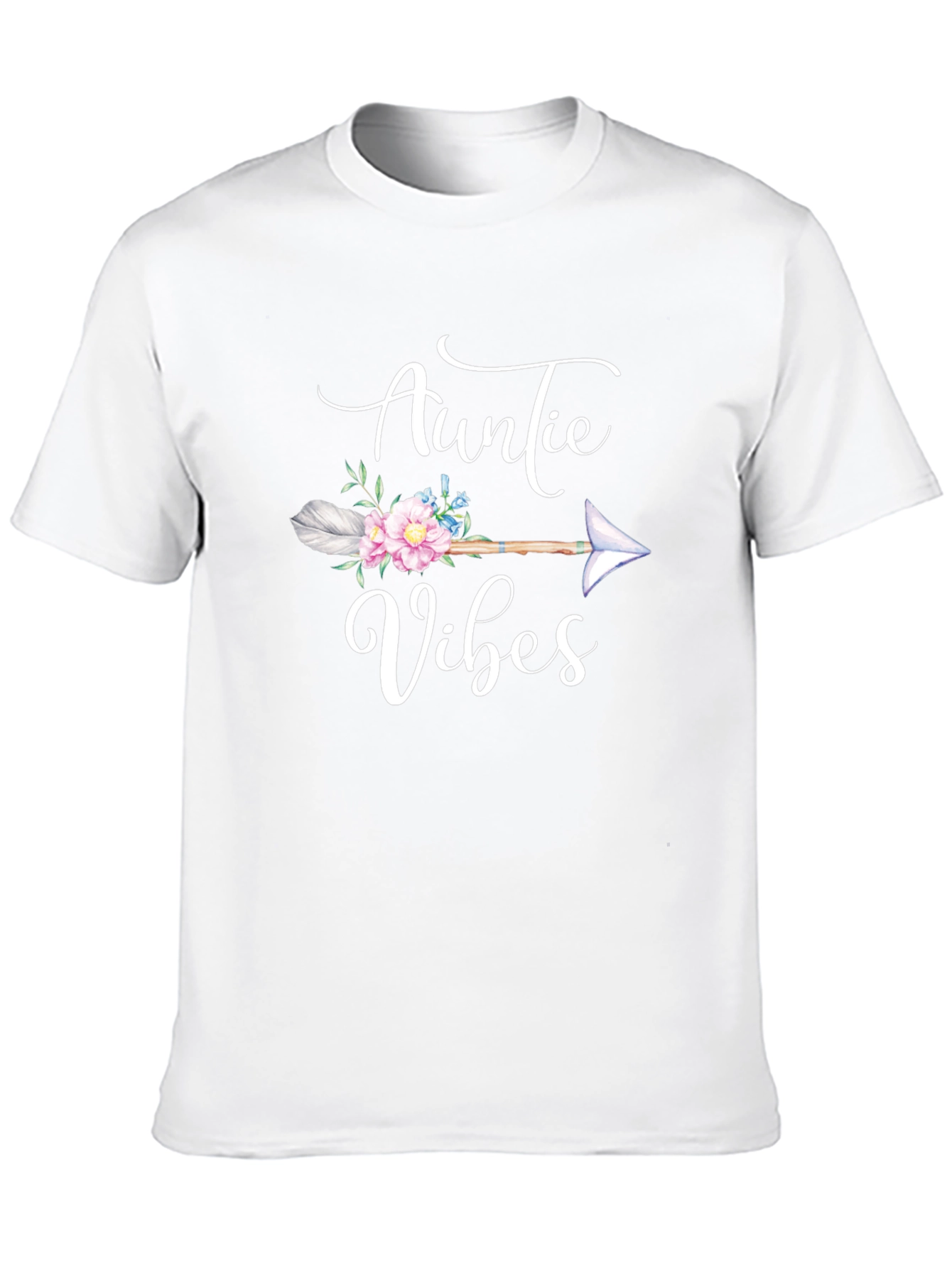 Auntie Vibes Graphic Tee - Arrow Design