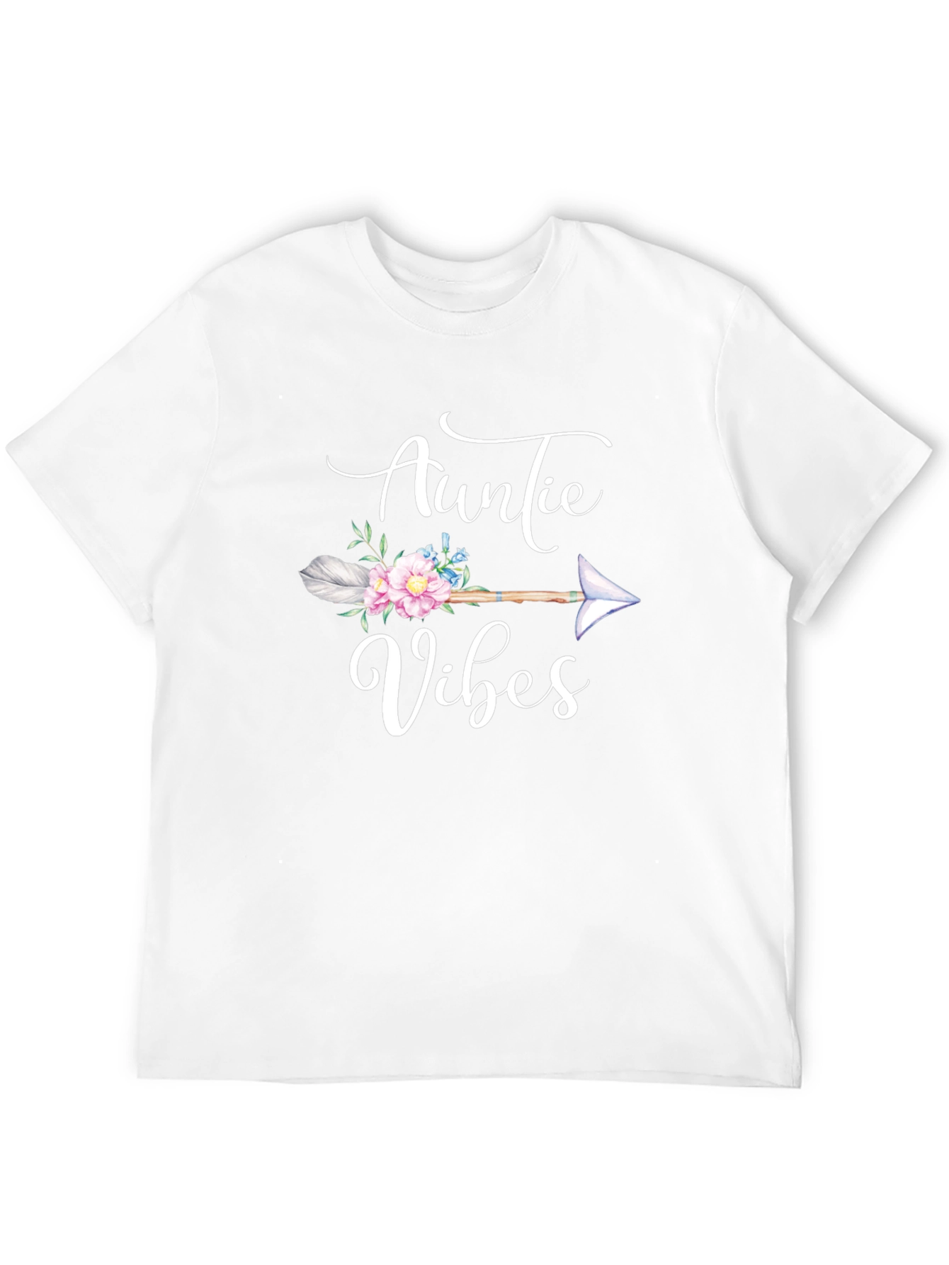 Auntie Vibes Graphic Tee - Arrow Design