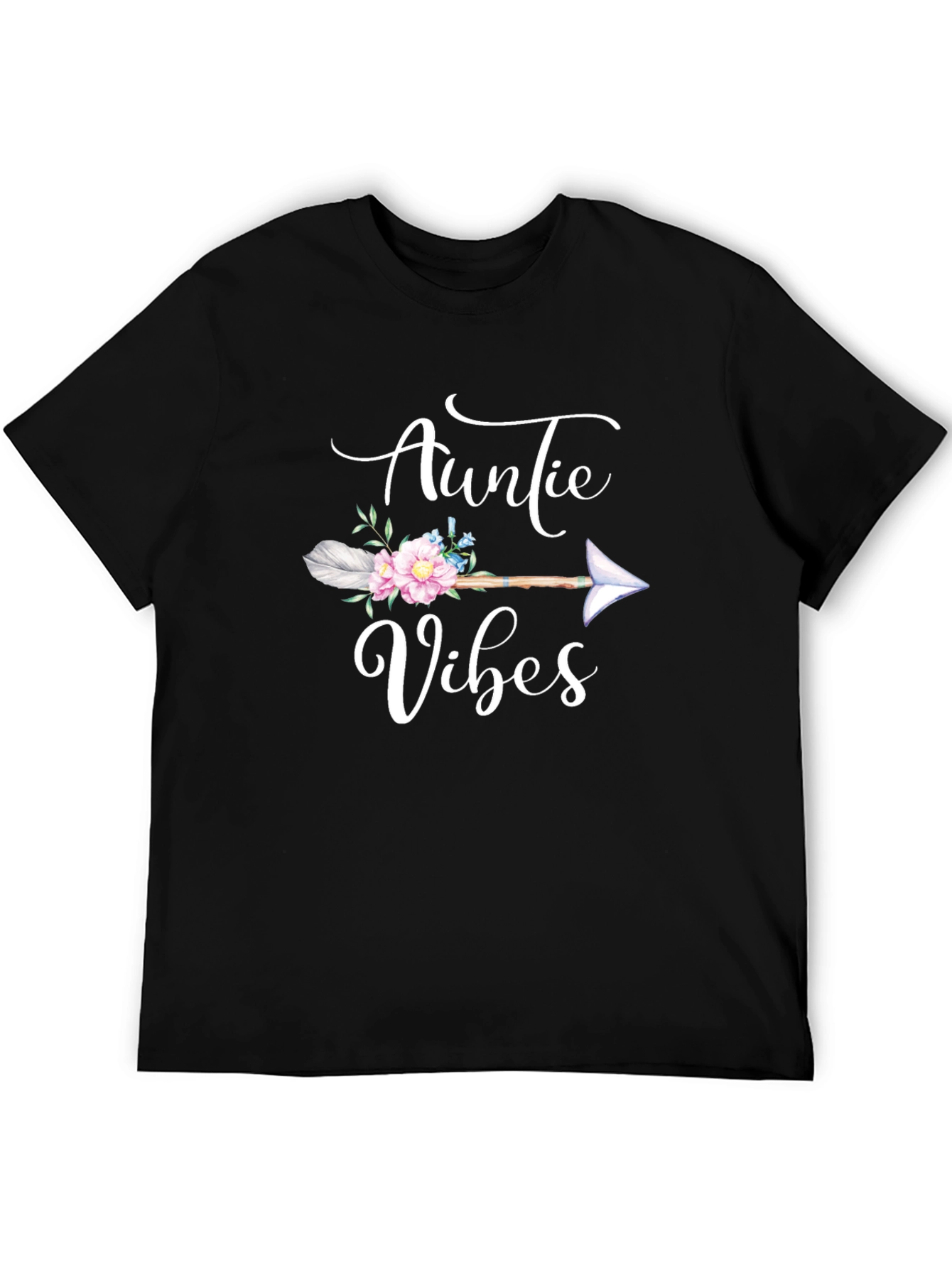 Auntie Vibes Graphic Tee - Arrow Design
