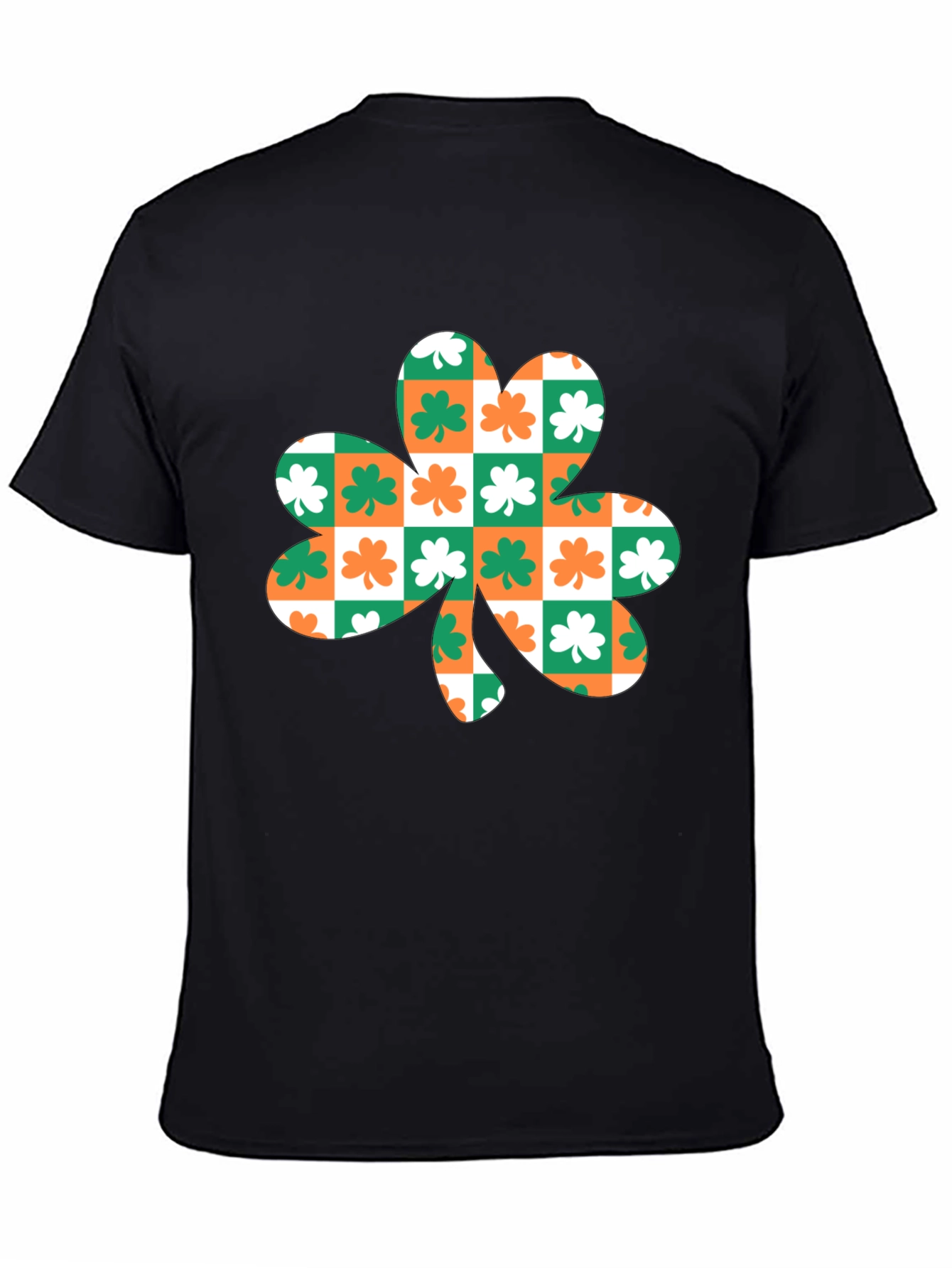 Shamrock Checkered T-Shirt - St. Patricks Day