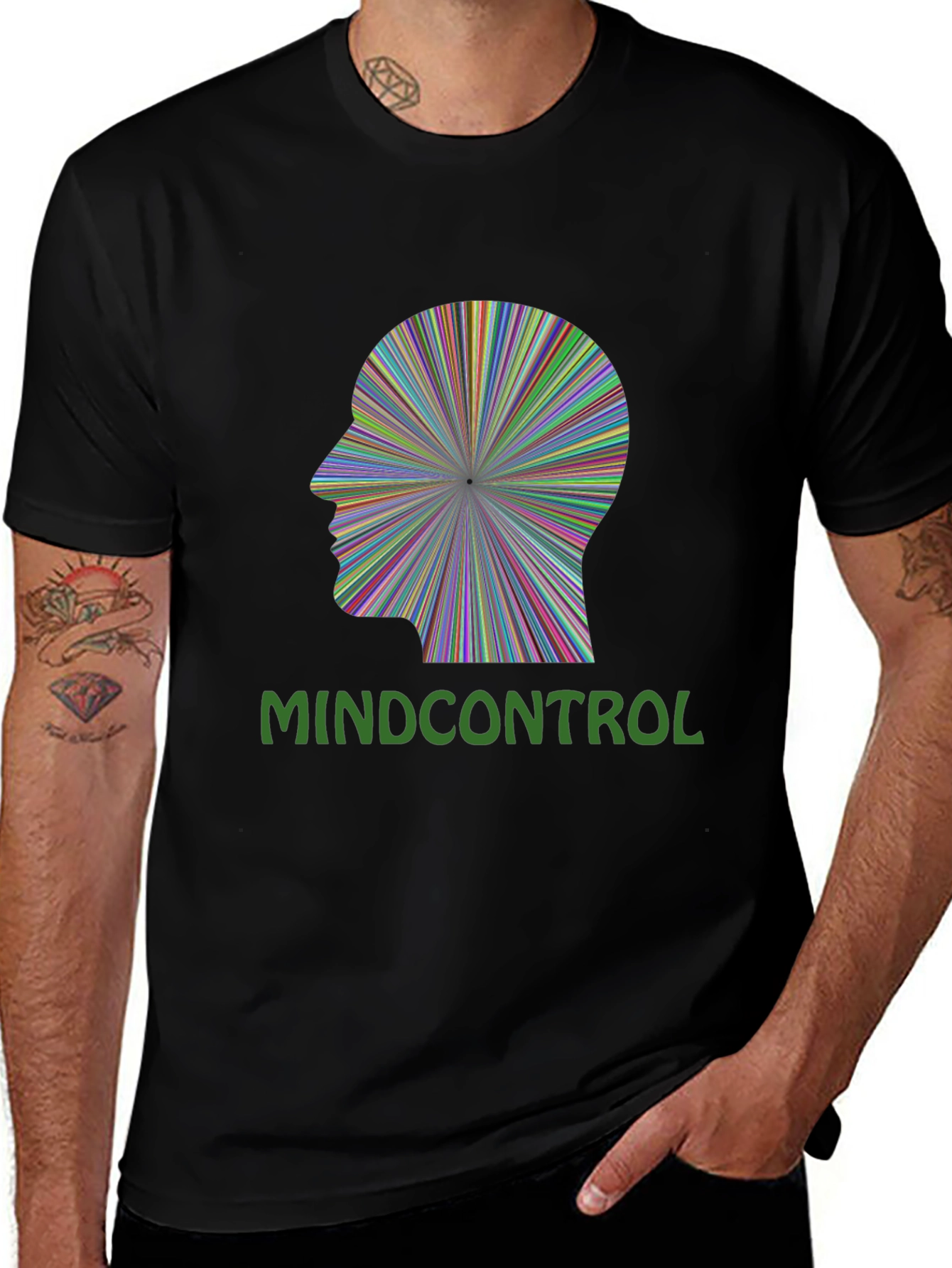 Mind Control Graphic T-Shirt