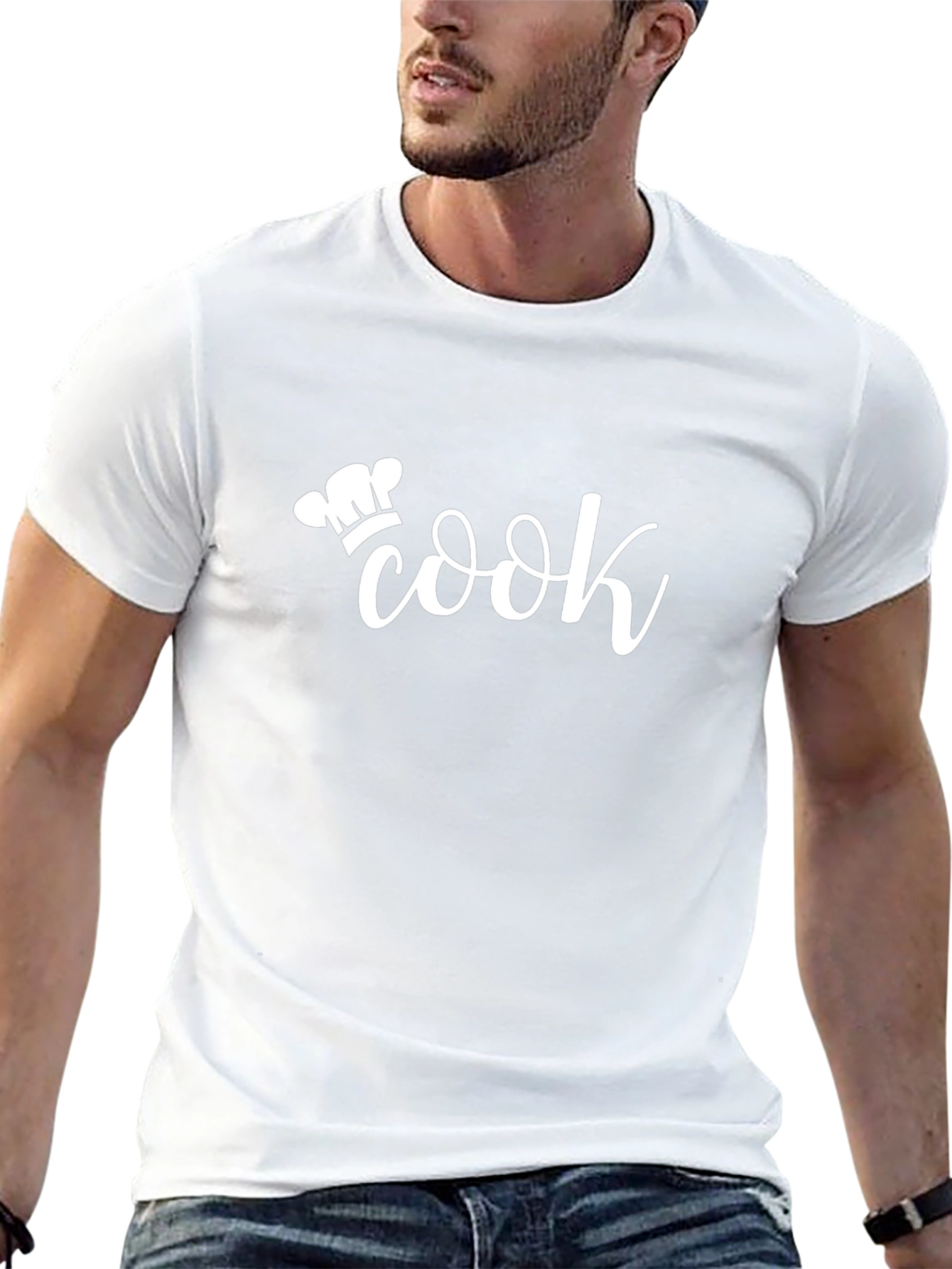 Cook T-Shirt - Chef Hat Design