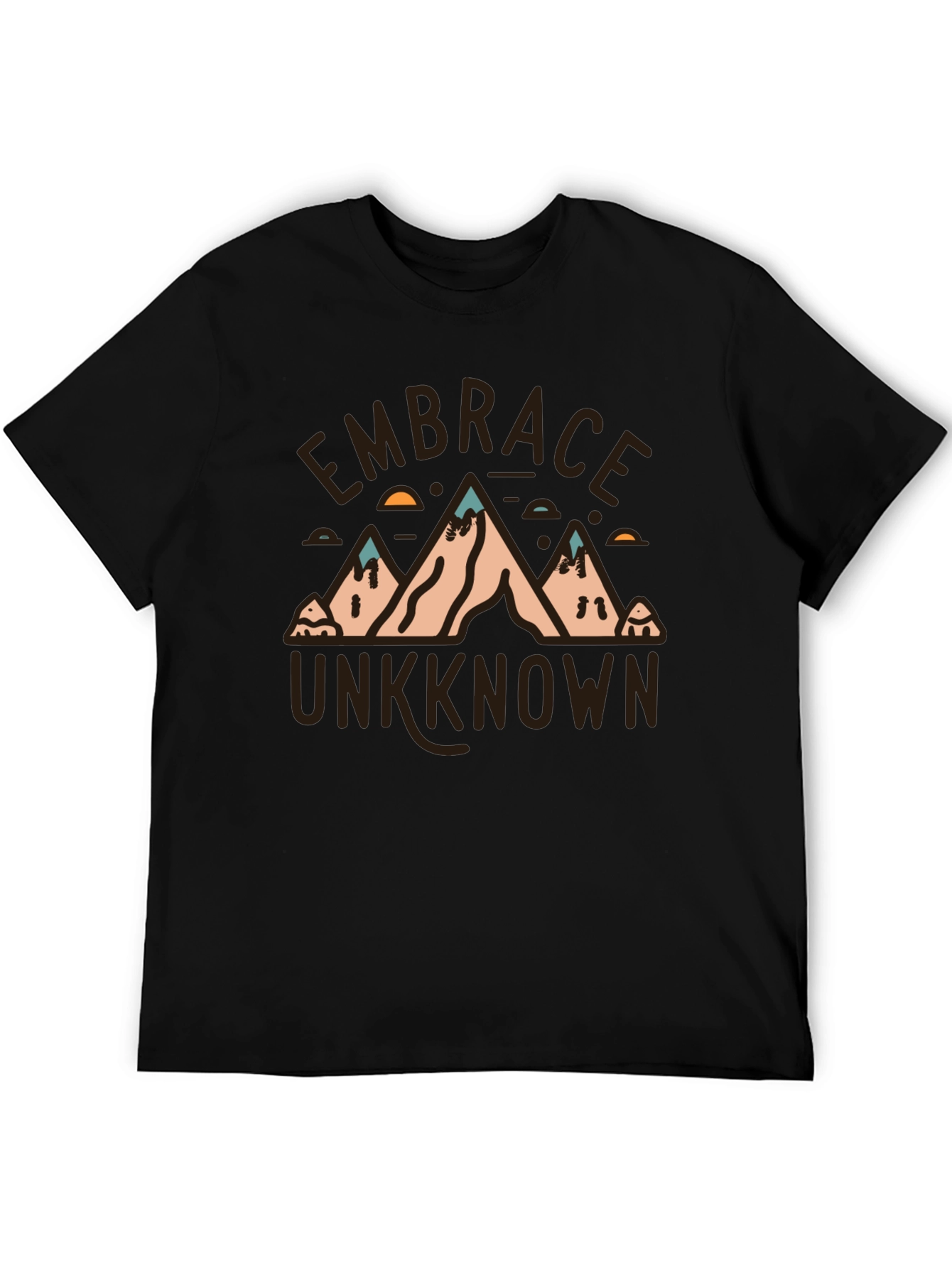 Embrace Unknown Mountain Graphic T-Shirt