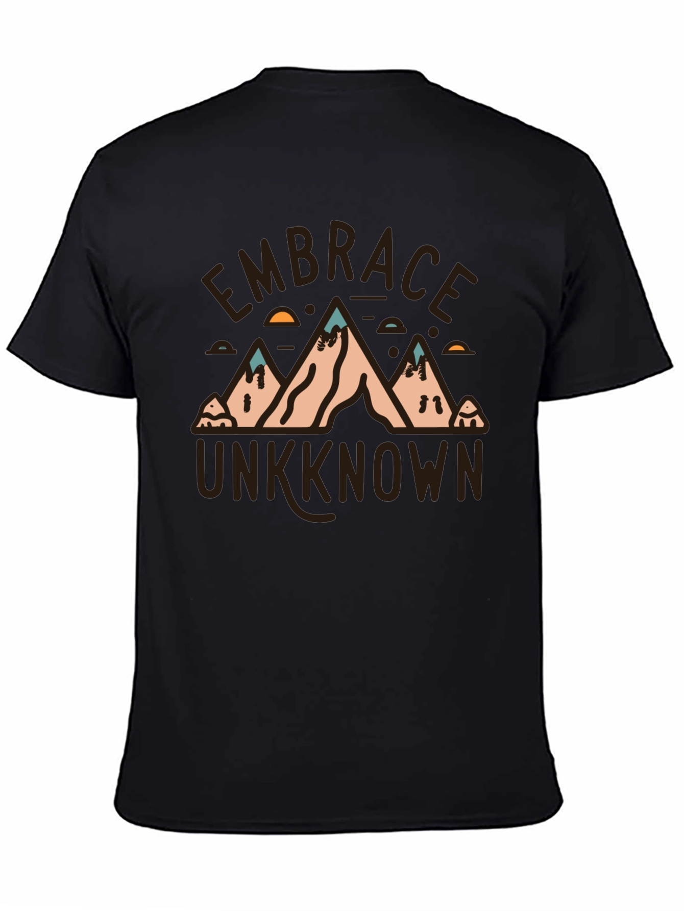 Embrace Unknown Mountain Graphic T-Shirt