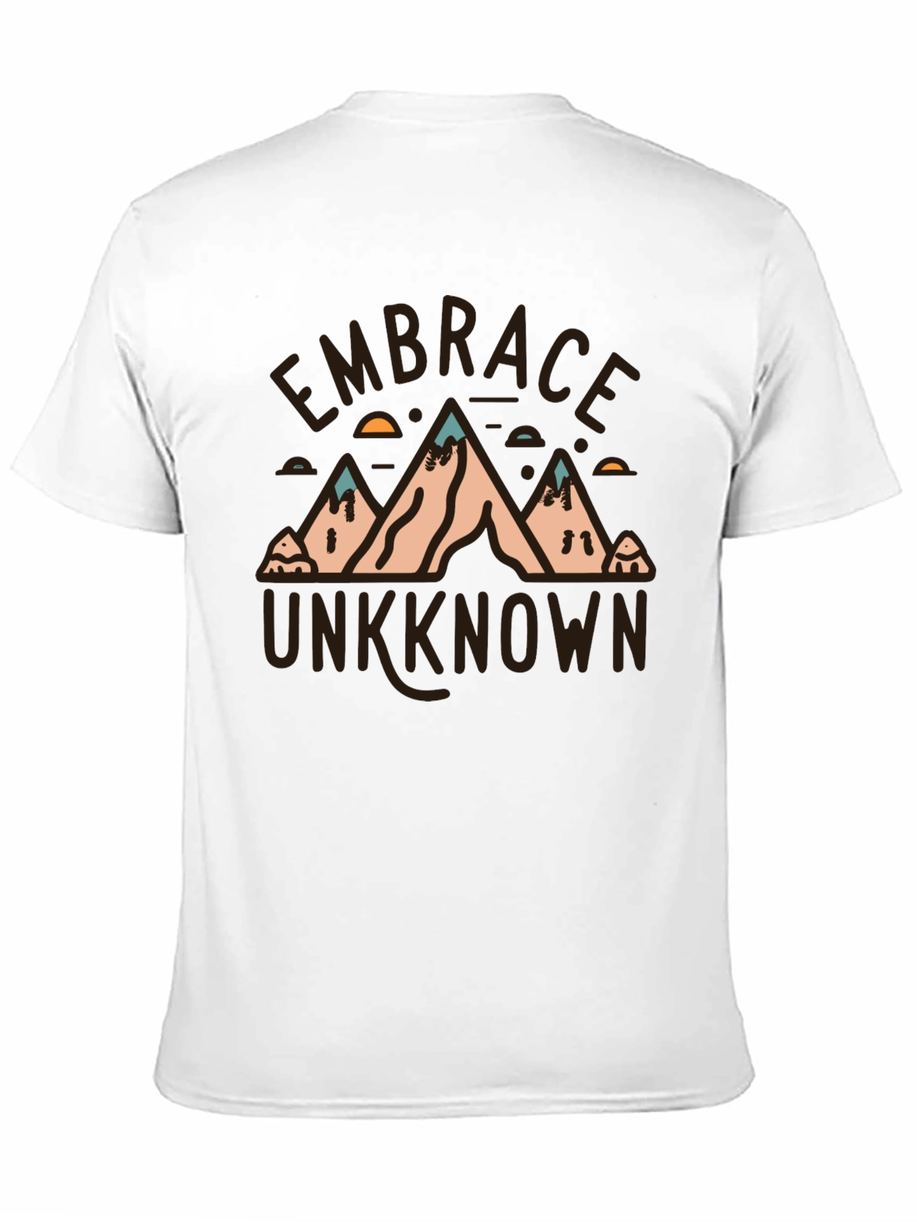 Embrace Unknown Mountain Graphic T-Shirt