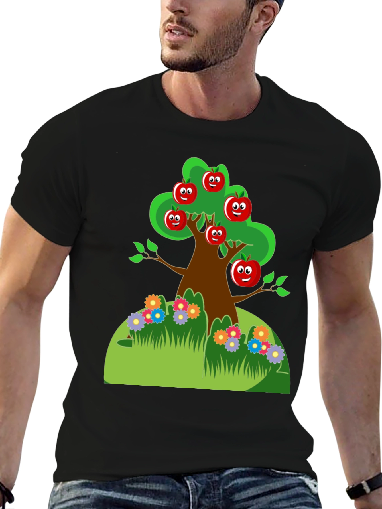 Apple Tree Graphic T-Shirt