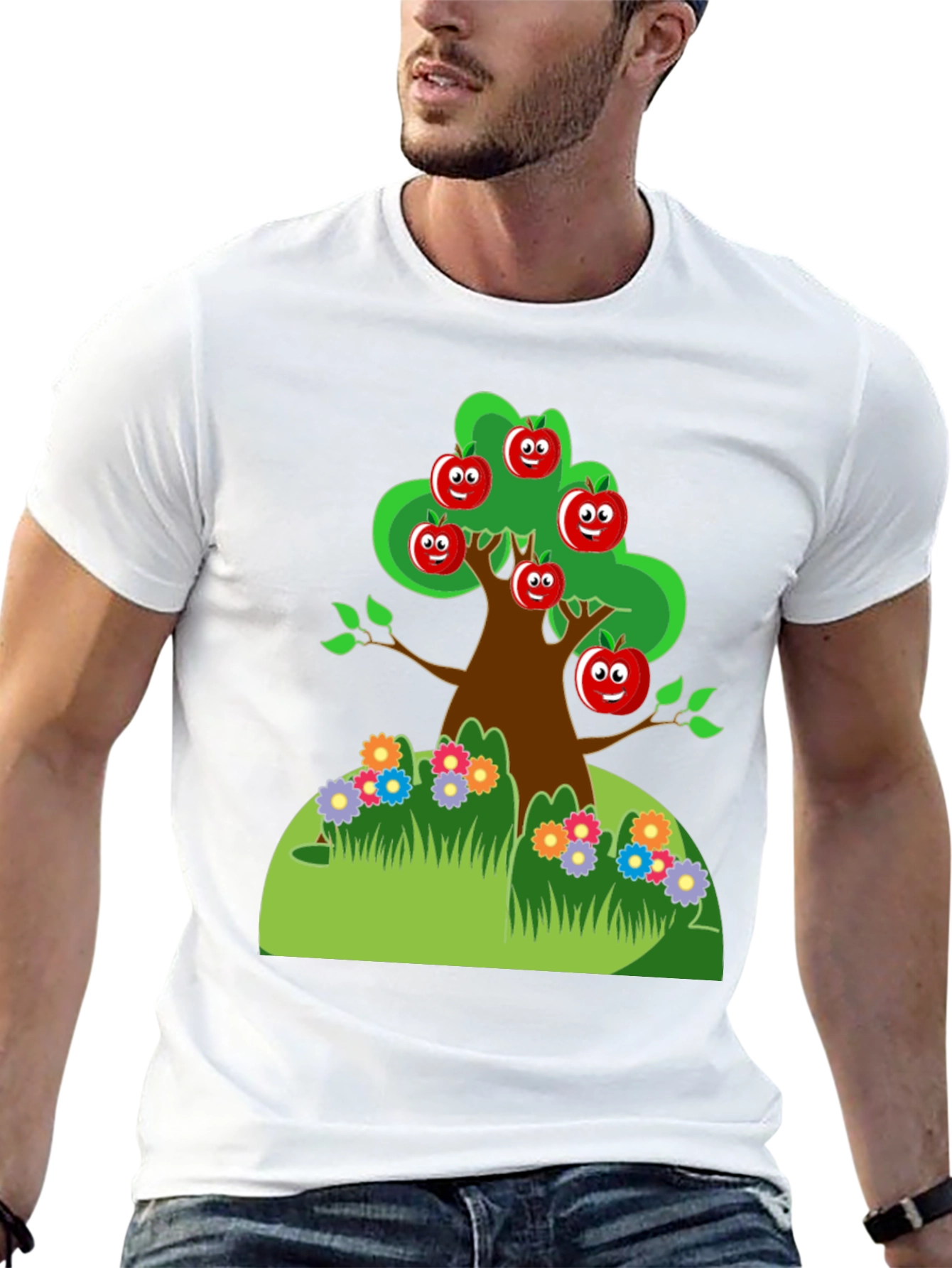Apple Tree Graphic T-Shirt