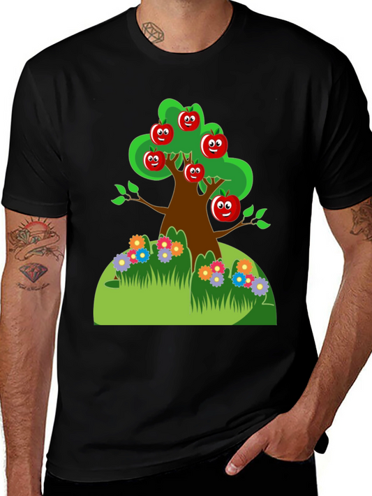 Apple Tree Graphic T-Shirt