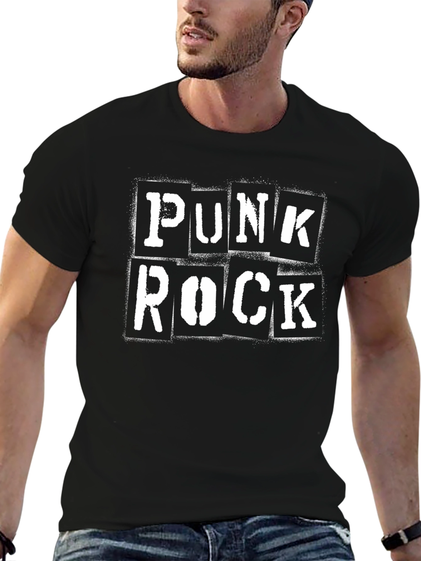 Punk Rock Graphic T-Shirt - Classic Style